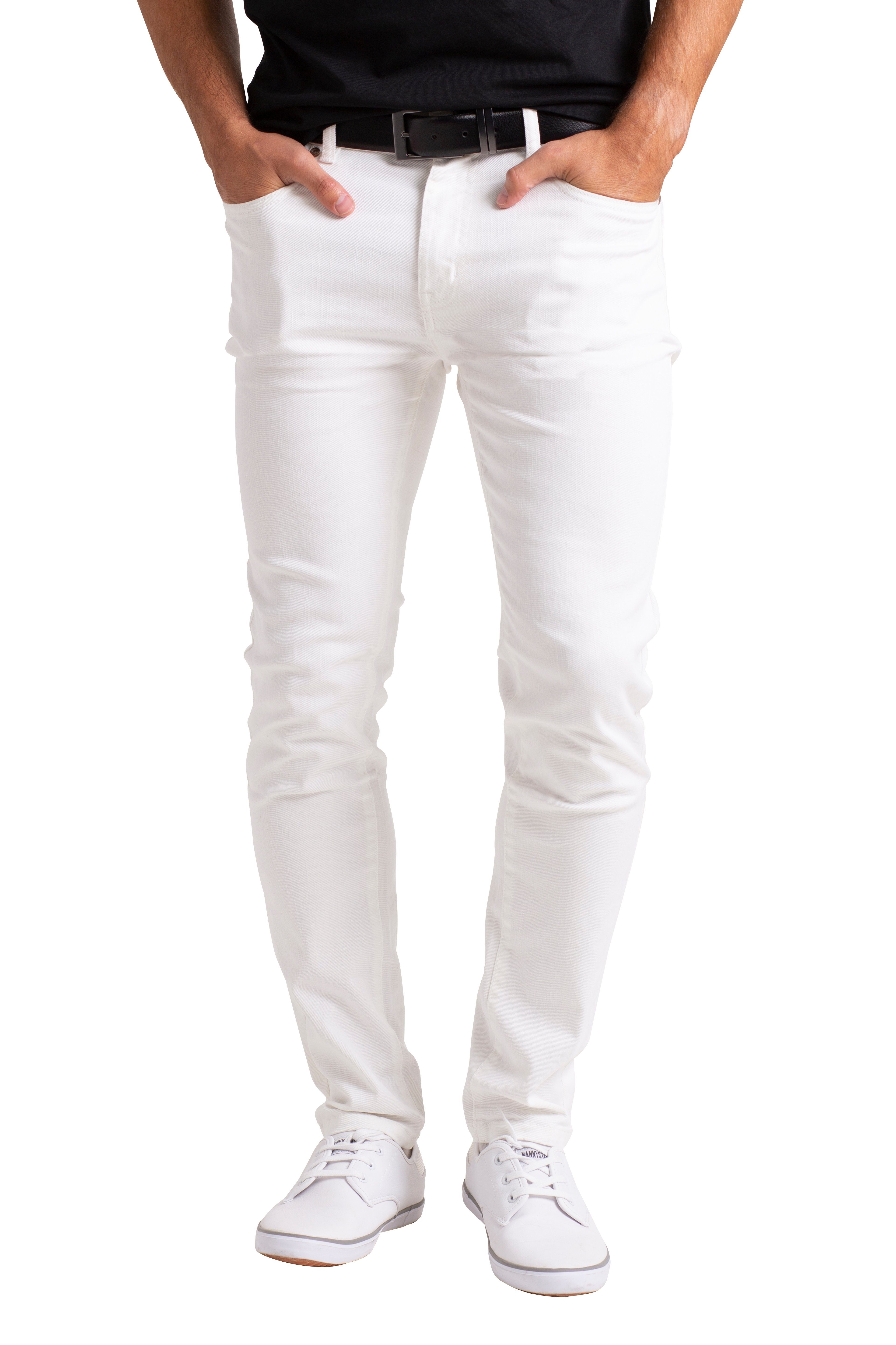 BlauerHafen Slim-fit-Jeans Herren Stretch Denim Jeans günstig online kaufen