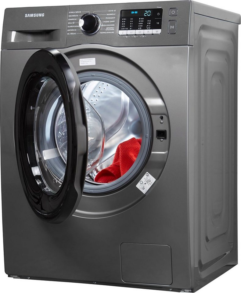 Samsung Waschmaschine WW5000T INOX WW70TA049AX, 7 kg, 1400 U/min,  FleckenIntensiv-Funktion