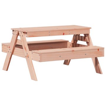 vidaXL Gartentisch Picknicktisch für Kinder 88x97x52 cm Massivholz Douglasie (1-St)