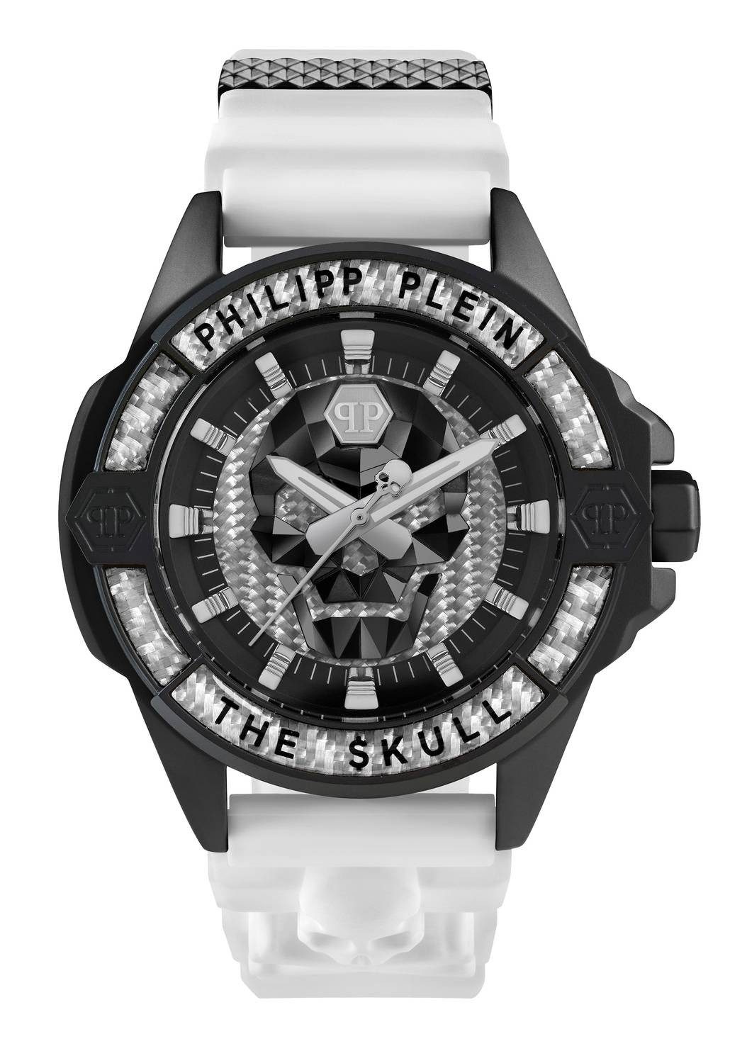 Quarzuhr The $kull Carbon Fiber