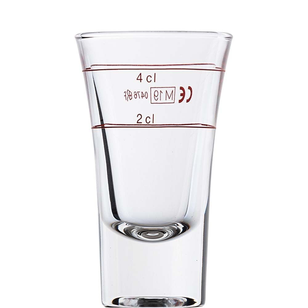 Bormioli Rocco Schnapsglas Dublino Stamper /-/ 2+4cl Bormioli Rocco, 6-tlg.