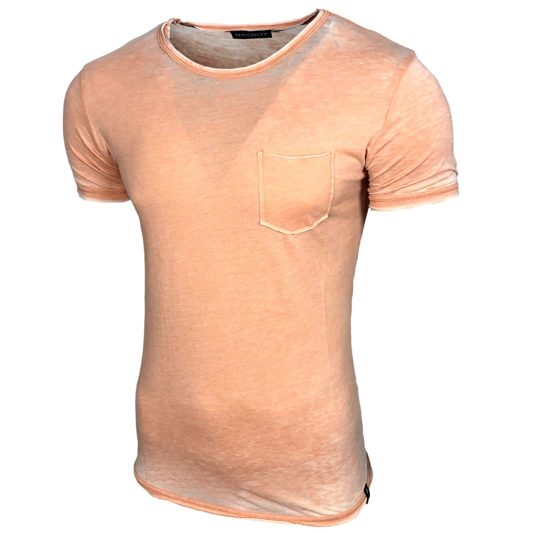 Baxboy T-Shirt Baxboy Rundhalsshirt Kurzarmshirt mit günstig online kaufen
