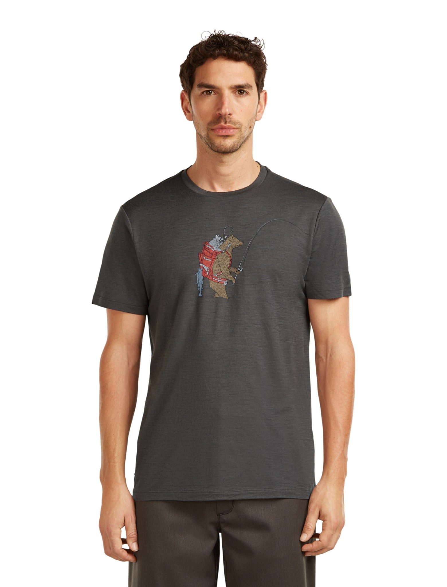 T-Shirt Wander-/Freizeit Merino 150 Tech Lite Bear Catch (100% Merinowolle)