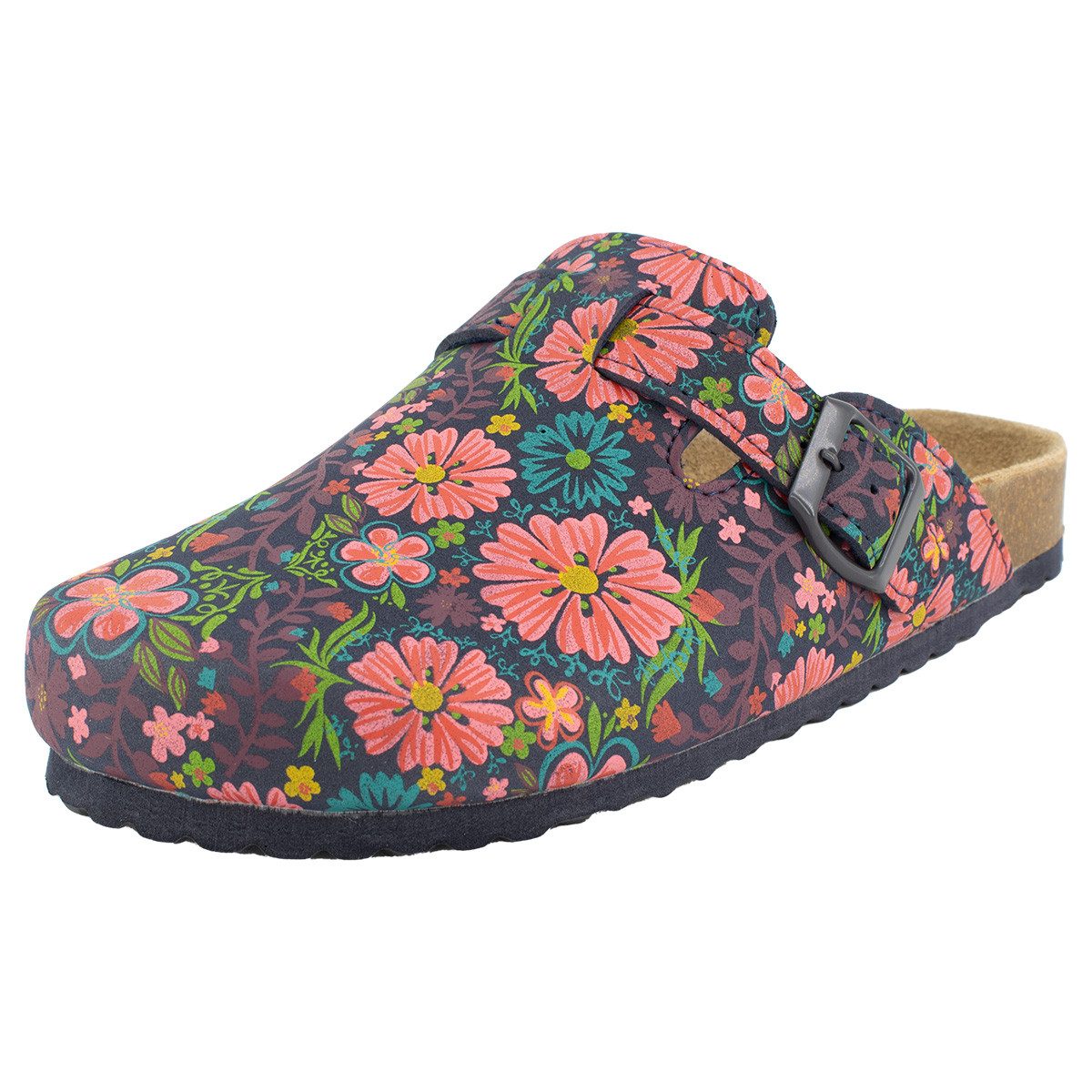 SUPERSOFT Classic Clog (1-tlg) Clogs - Lederdecksohle, Korkfußbett, Schnutz günstig online kaufen