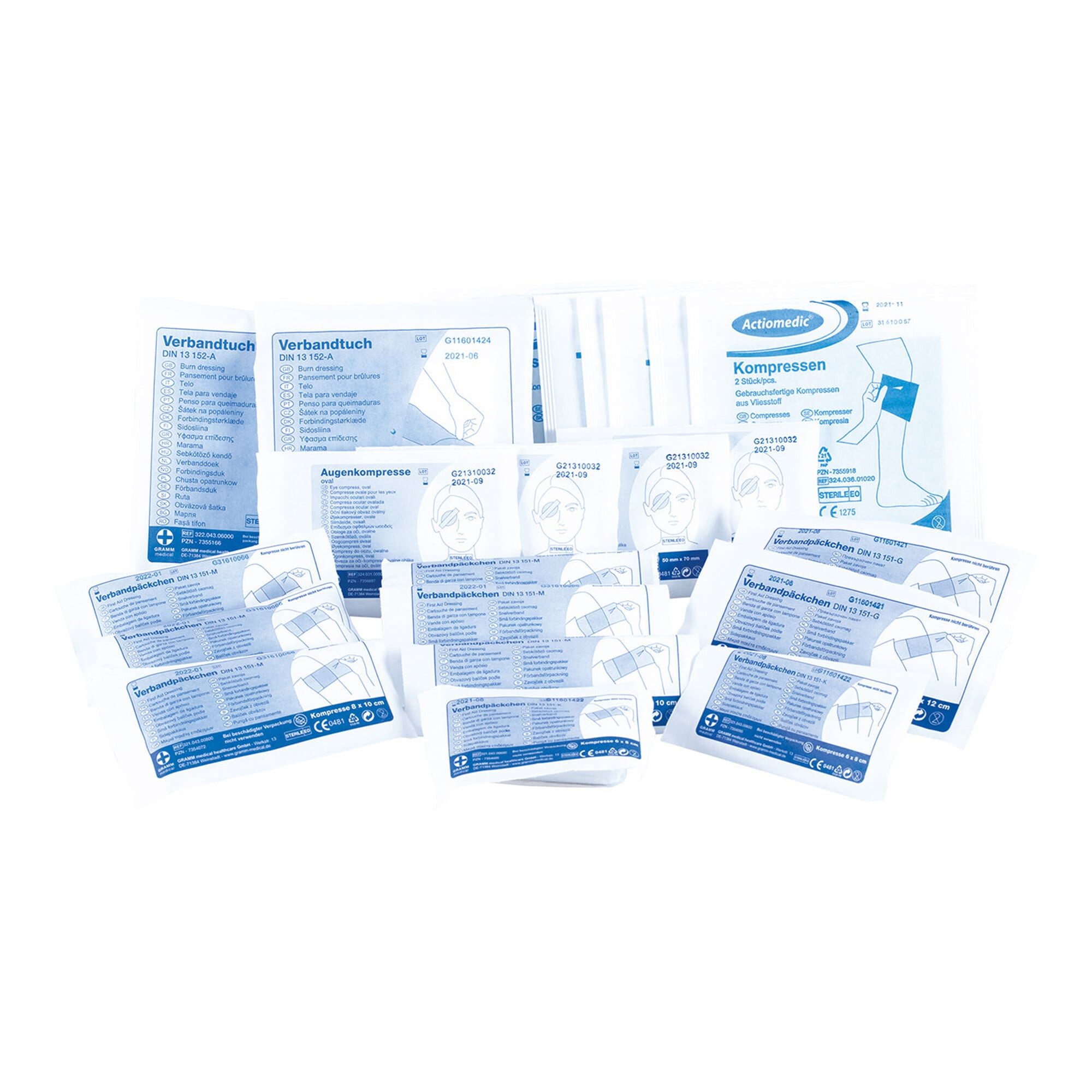 GRAMM medical Nachfüllpack GRAMM medical Sterilprodukte-Austauschset für DIN 13 169