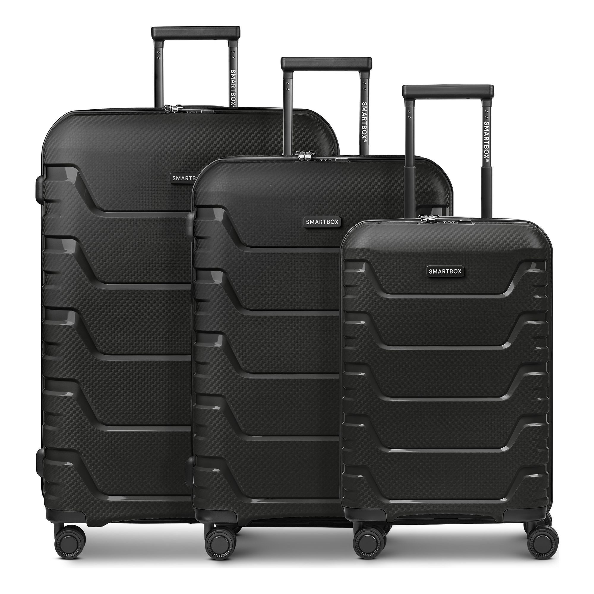 Smartbox Kofferset Edition 01 4 Rollen Kofferset 3-teilig mit Dehnfalte, (Set) von Smartbox
