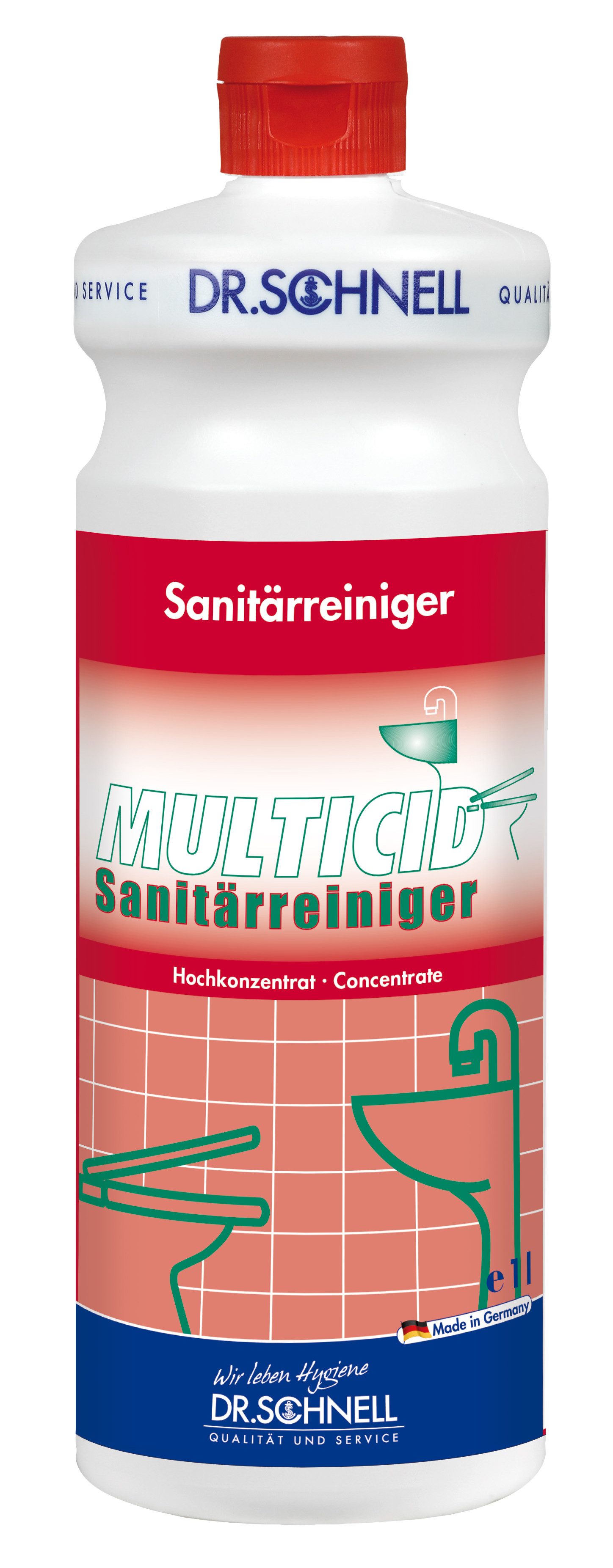 Dr. Schnell Multicid 1 l Sanitärreiniger Sanitärreiniger