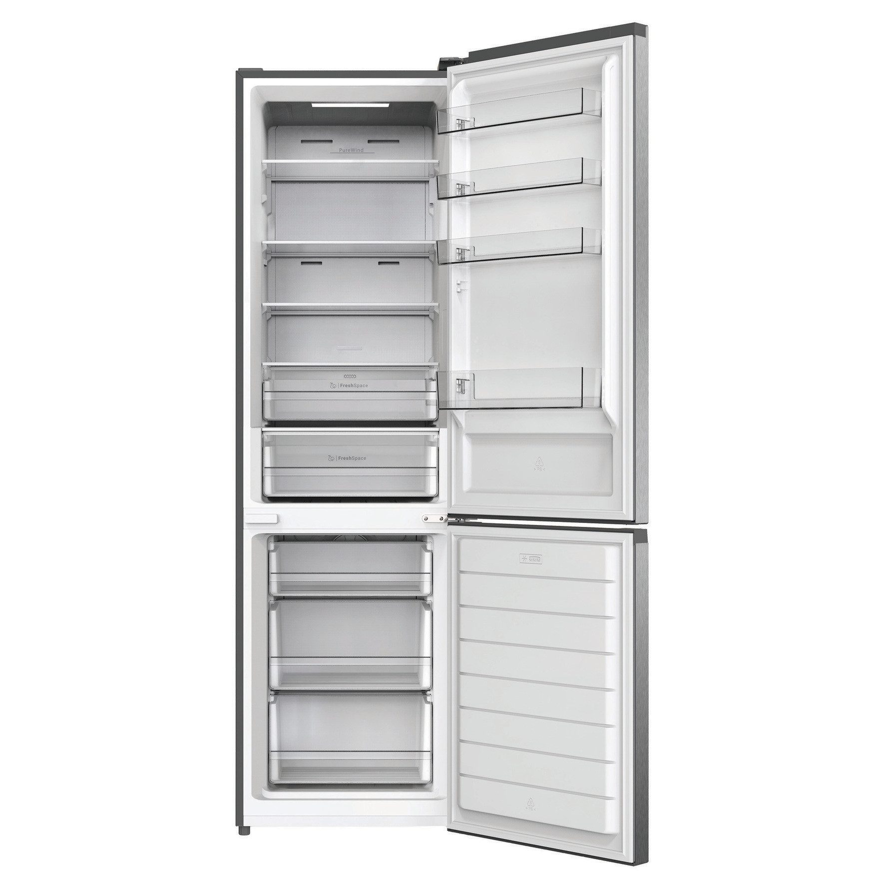Privileg Kühl-/Gefrierkombination PRK2 6371 S6, 200 cm hoch, 59,5 cm breit, Extra Cooling-Funktion mit einem Tastendruck durch Push&Go