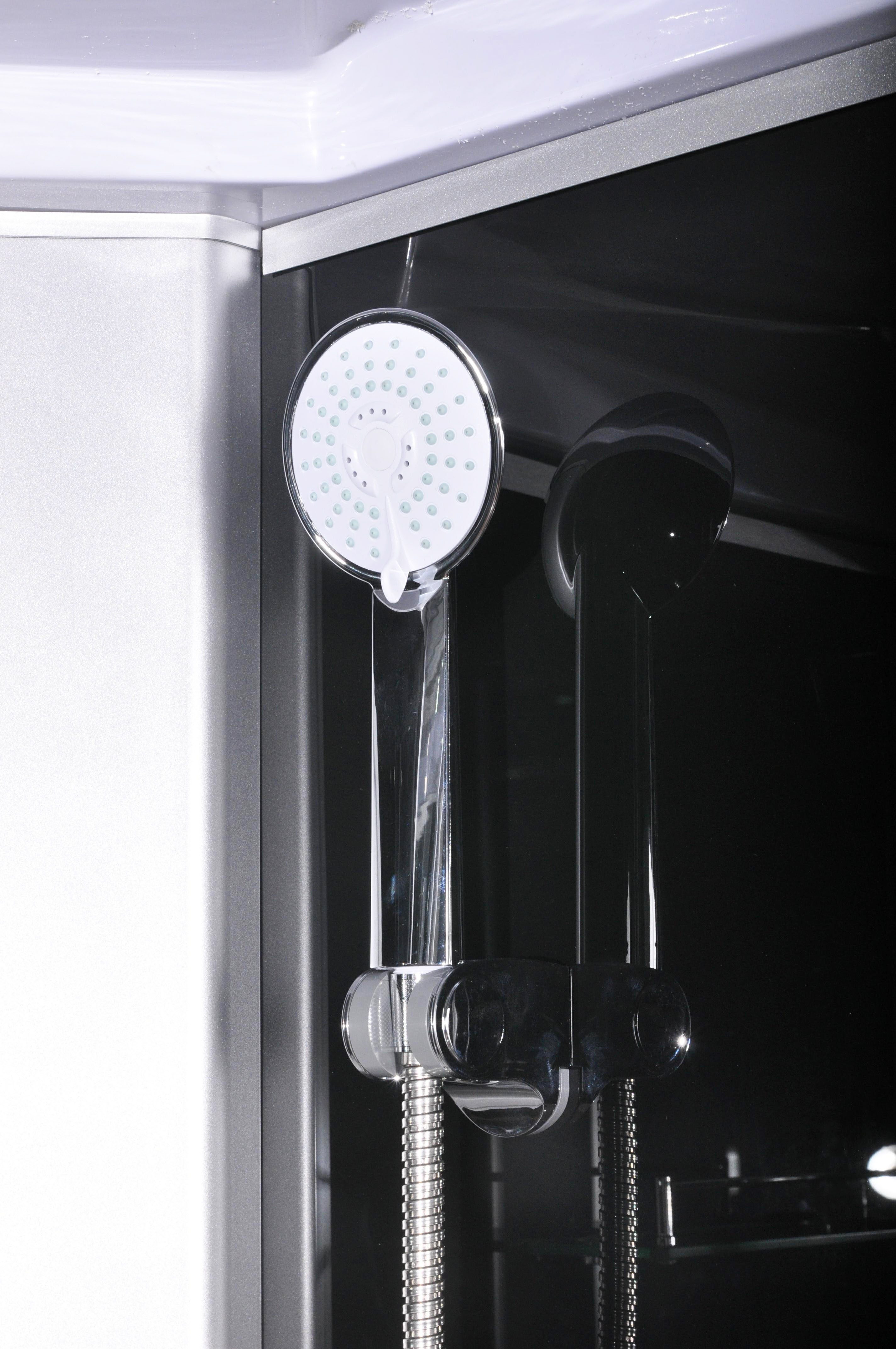 Sanotechnik Komplettdusche Komplettduschkabine, BxT: 90x90 cm, Sicherheitsglas, Maße: 90x90x205cm