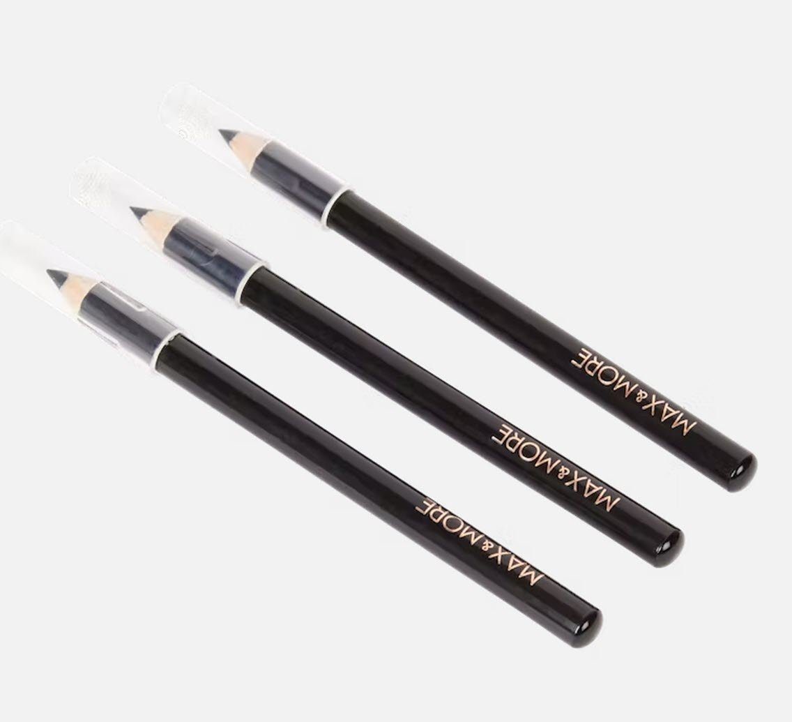 schwarz, Spectrum Stück 3 Eyeliner Eye 3er Eyeliner-Stift Pencil Set