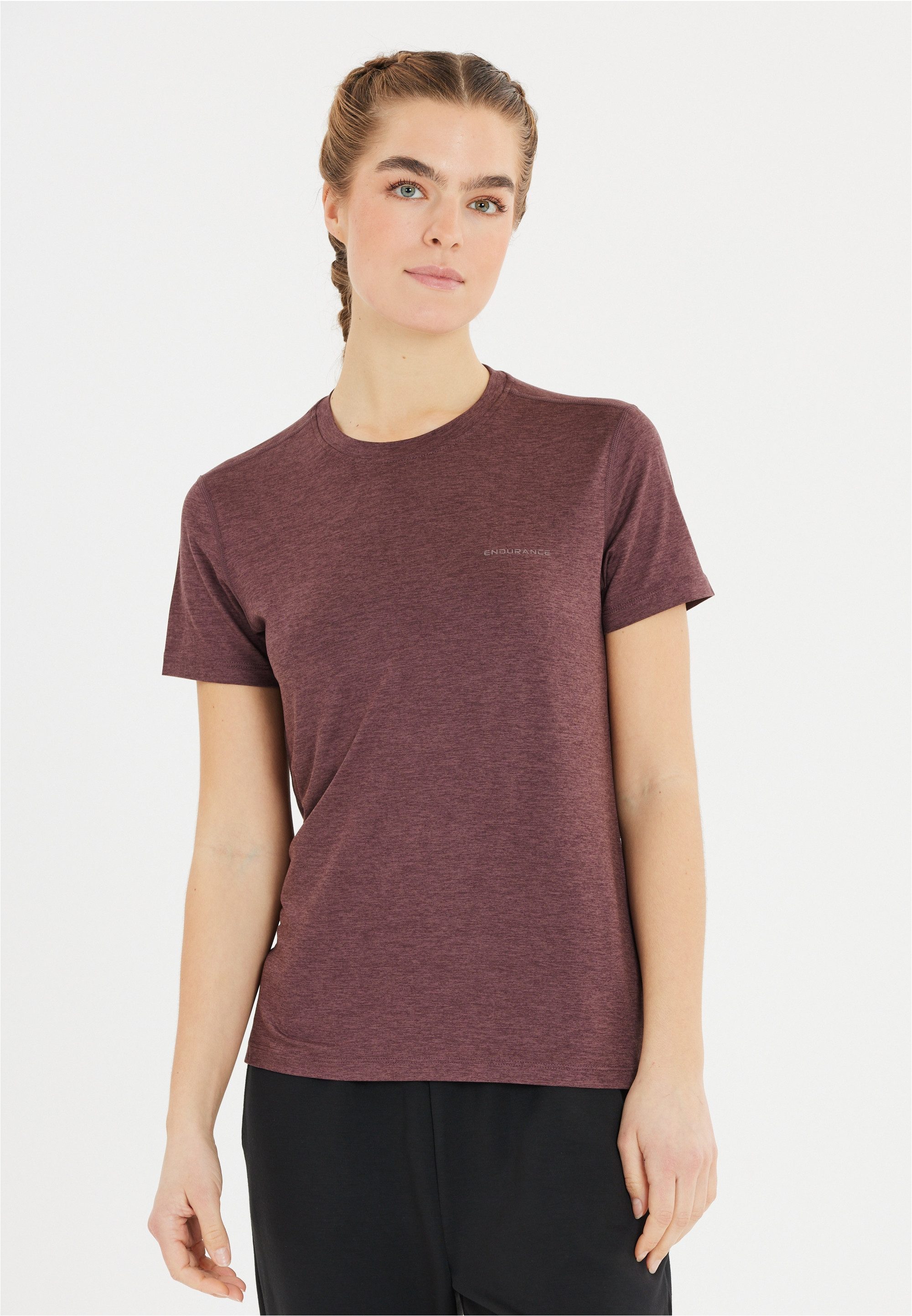 ENDURANCE Funktionsshirt Alvaly im simplen Design mit Quick Dry-Technologie