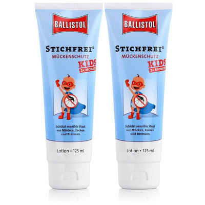 Ballistol Insektenspray Ballistol Stichfrei Kids Lotion Tube 125ml - Schützt sensible Haut (2e