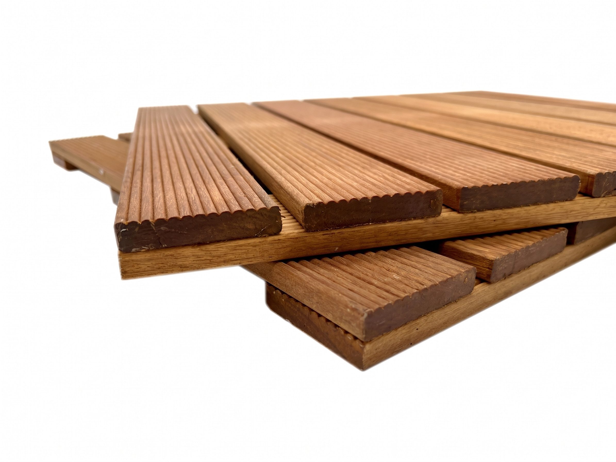 Belladoor Terrassenplatte Belladoor Holz Terrassenfliese Braun Outdoor, Holz 50x50, Braun