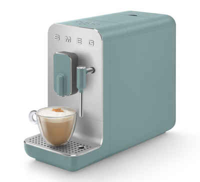 Smeg Kaffeevollautomat SMEG Kaffeevollautomat Kaffeemaschine Emerald Green BCC02EGMEU