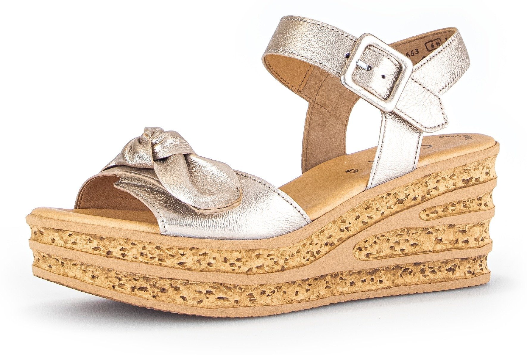 Gabor Keilsandalette, Sommerschuh, Sandale, Keilabsatz, mit Gabor Best Fitt günstig online kaufen