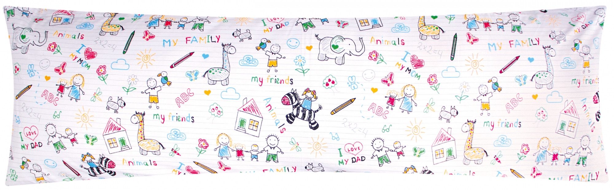 Heubergshop Seitenschläferkissenbezug, (1 Stück), 40x145cm Familie günstig online kaufen