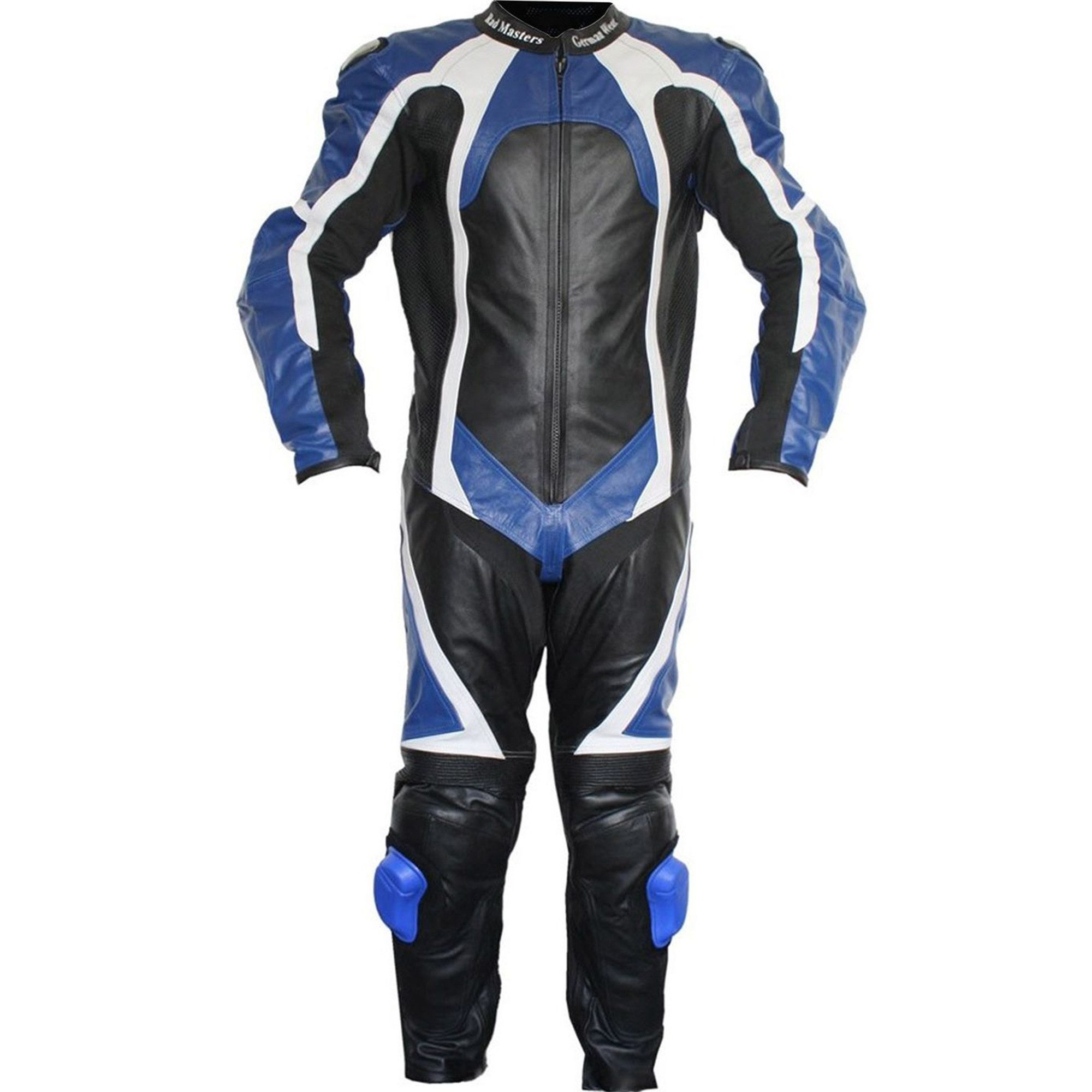 German Wear Motorradkombi GW409K Einteiler Motorradkombi Lederkombi