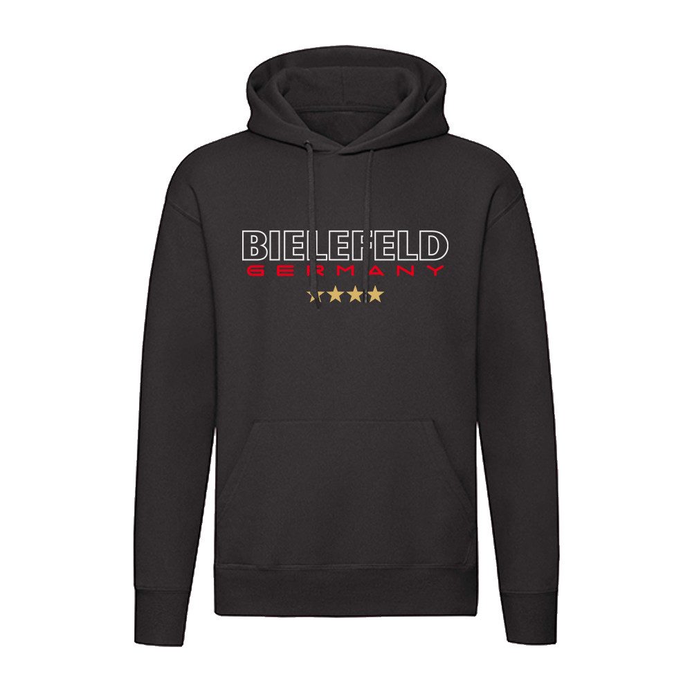 G-graphics Hoodie Bielefeld Germany Unisex Pullover mit einem Motiv für den echten Fan
