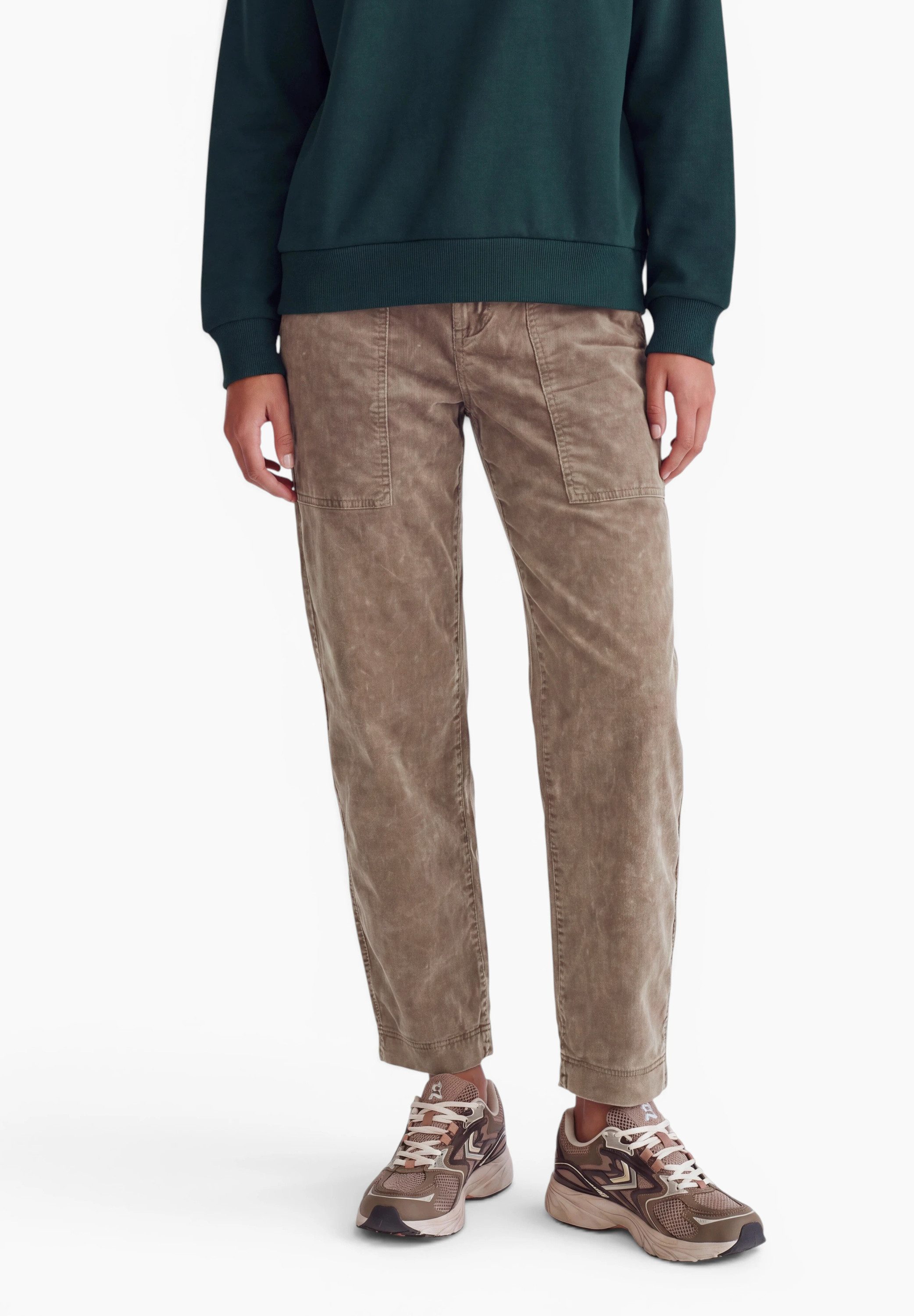 STREET ONE STUDIO Cordhose mit Elastikbund