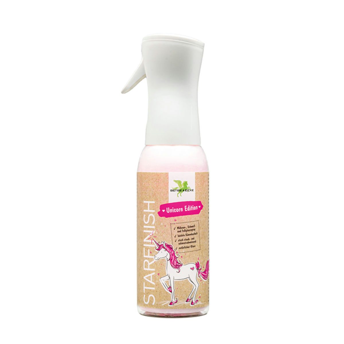 Bense & Eicke Fellpflege StarFinish Unicorn-Edition Schweif- und Mähnenspray für Pferde - 5..., 500 ml