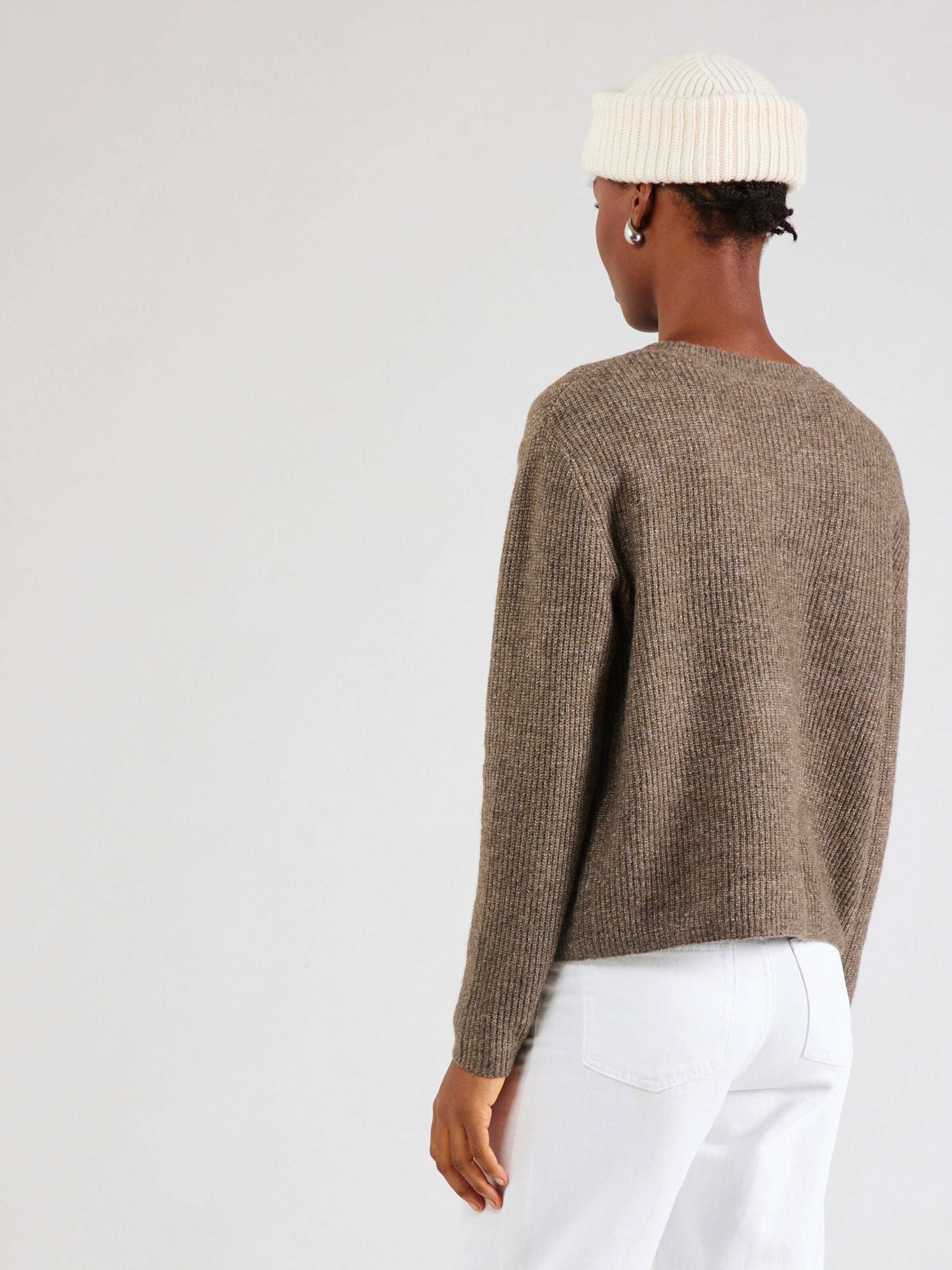 pieces Strickjacke (1-tlg) Plain/ohne Details