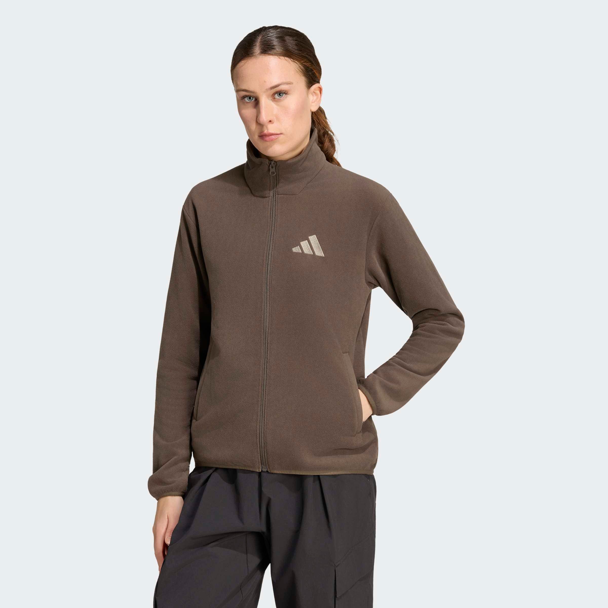 adidas TERREX Fleecejacke MULTI ESSENTIALS, DURCHGEHENDER REISSVERSCHLUSS