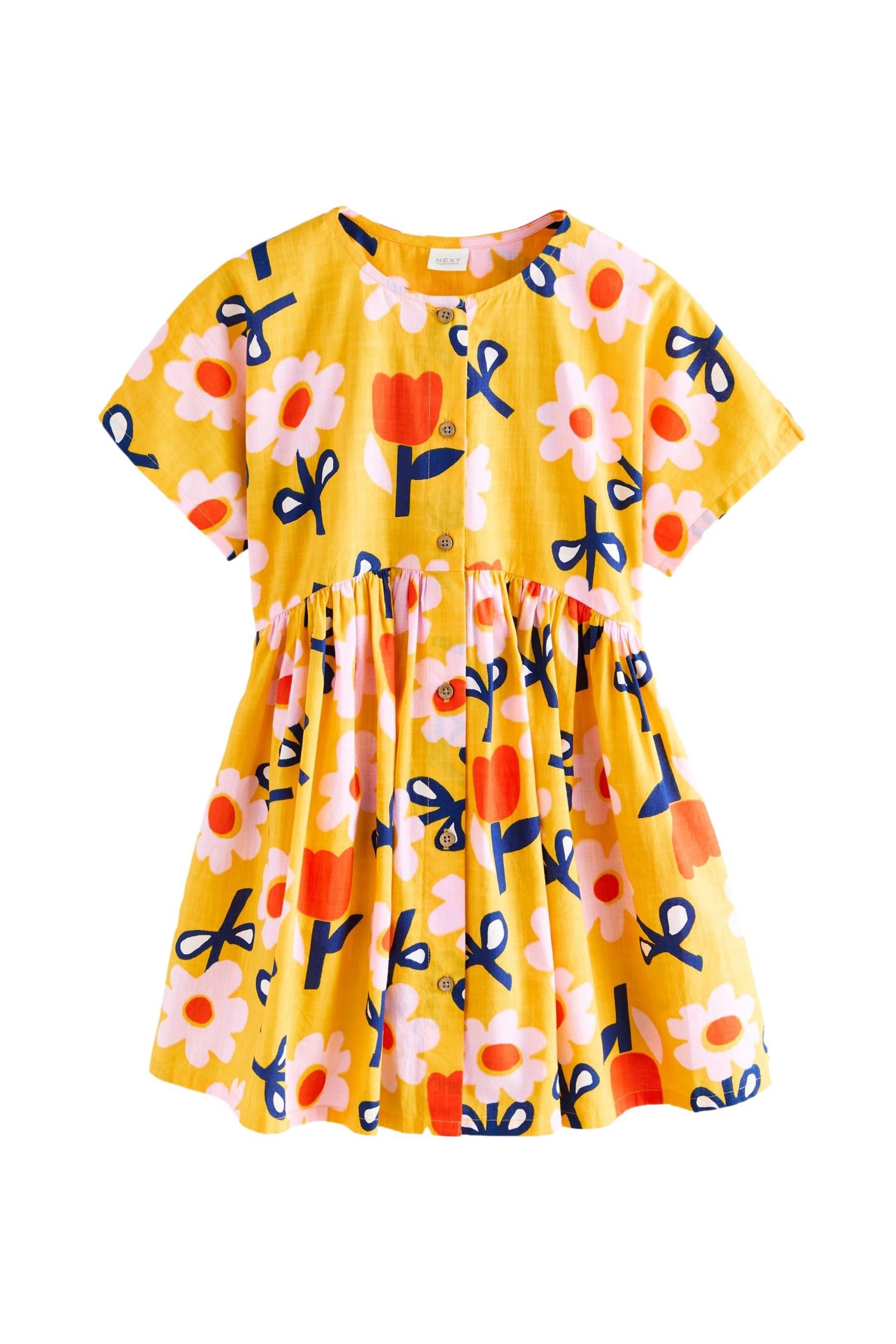 Jeanskleid Kleid mit Knopfdetail