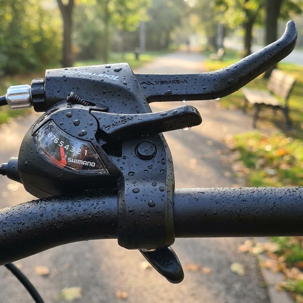 Shimano Felgenbremse SHIMANO Schalt Bremshebel ST-TX800 8 fach rechts Schwarz 2 Finger Scha