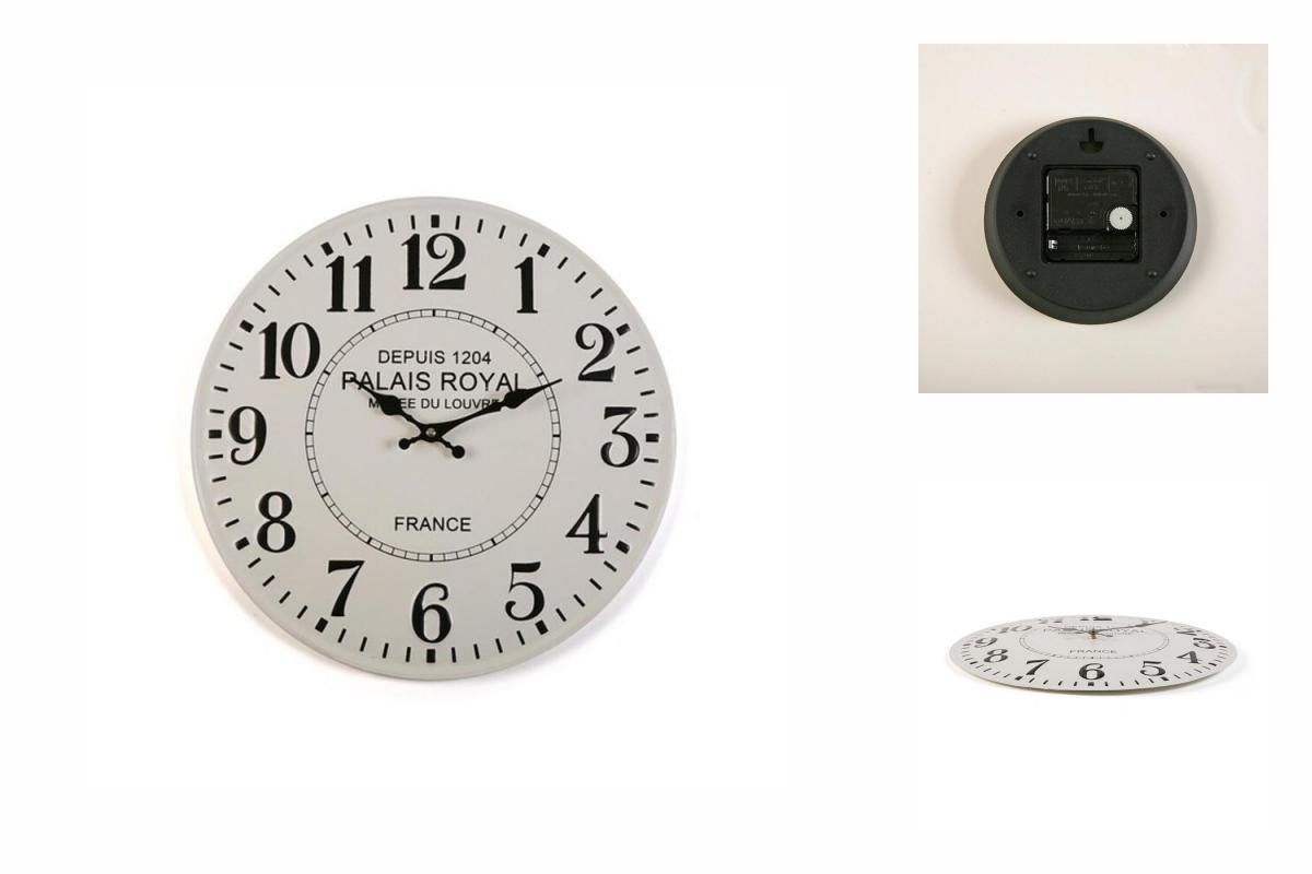 Bigbuy Uhr Wanduhr Palais Royal Metall 5 x 40 x 40 cm