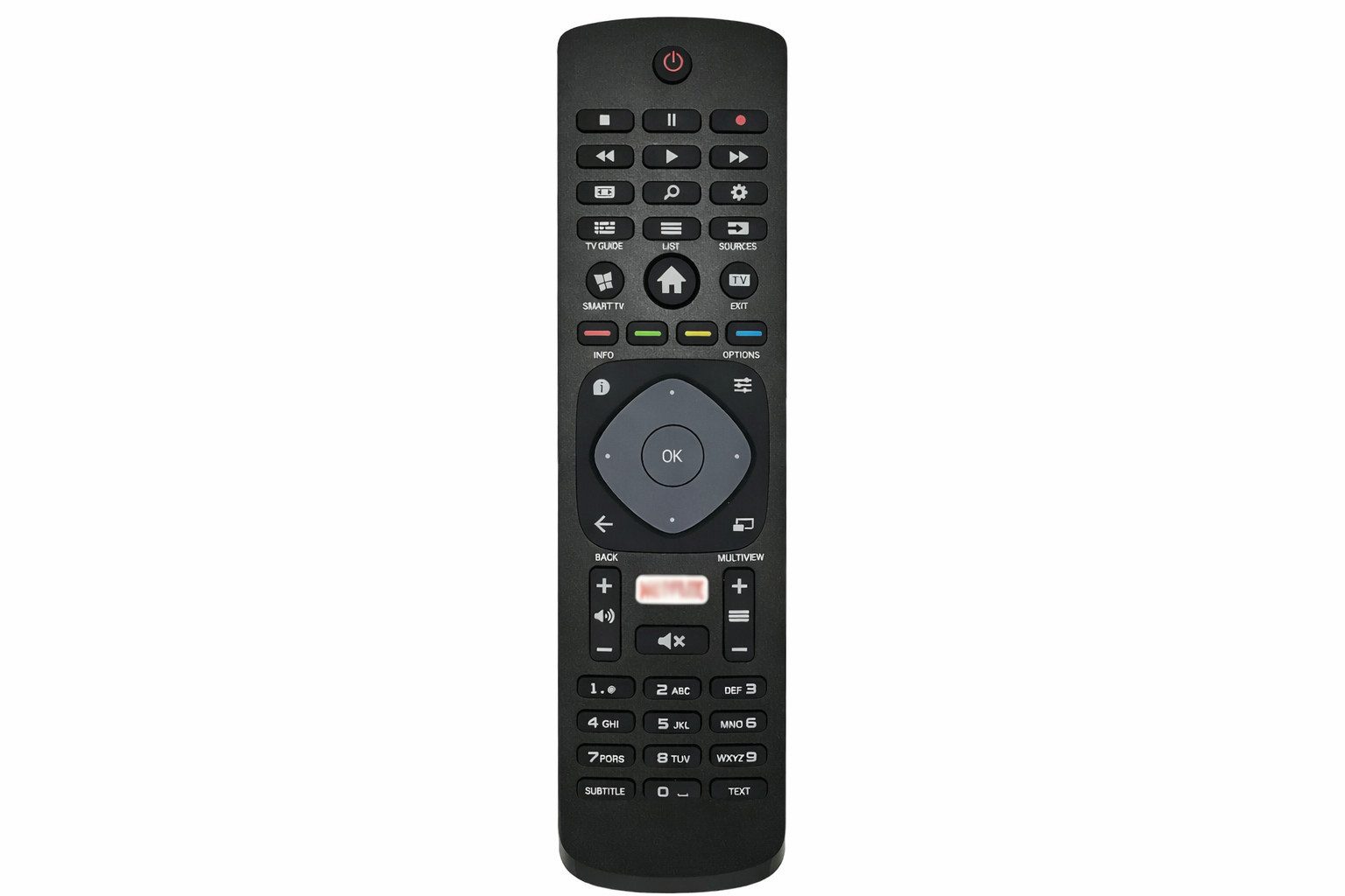 azurano Ersatz für PHILIPS 996596003606 Universal-Smart-TV-Fernbedienung