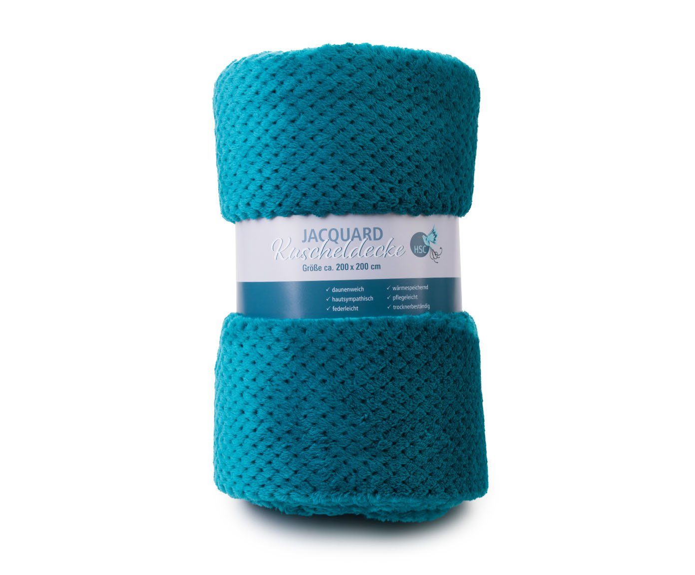 Wohndecke Mikrofaser Jacquarddecke, HSC Home-Style-Creation GmbH, günstig online kaufen