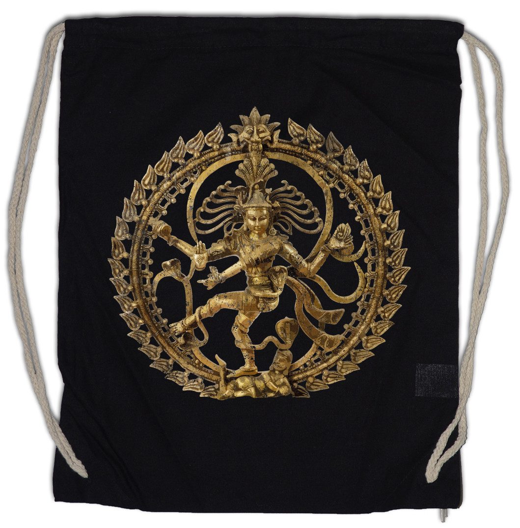 Turnbeutel Shiva II Vintage Turnbeutel Buddhismus Shivaismus Yoga Buddha OM