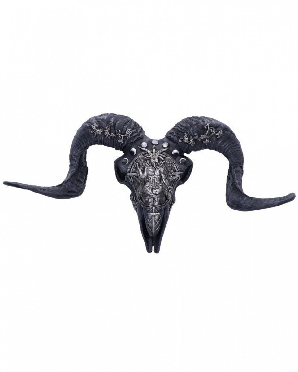 Horror-Shop Dekofigur Baphomet's Veneration Wandskulptur als Gothic Deko