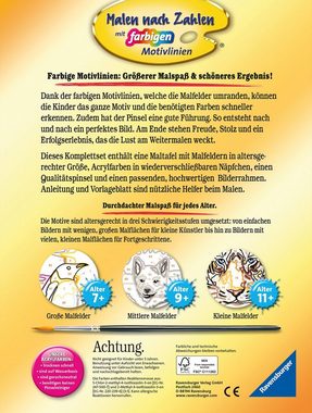 Ravensburger Malen nach Zahlen Hallo, kleiner Eisbär!, Made in Europe; FSC® - schützt Wald - weltweit
