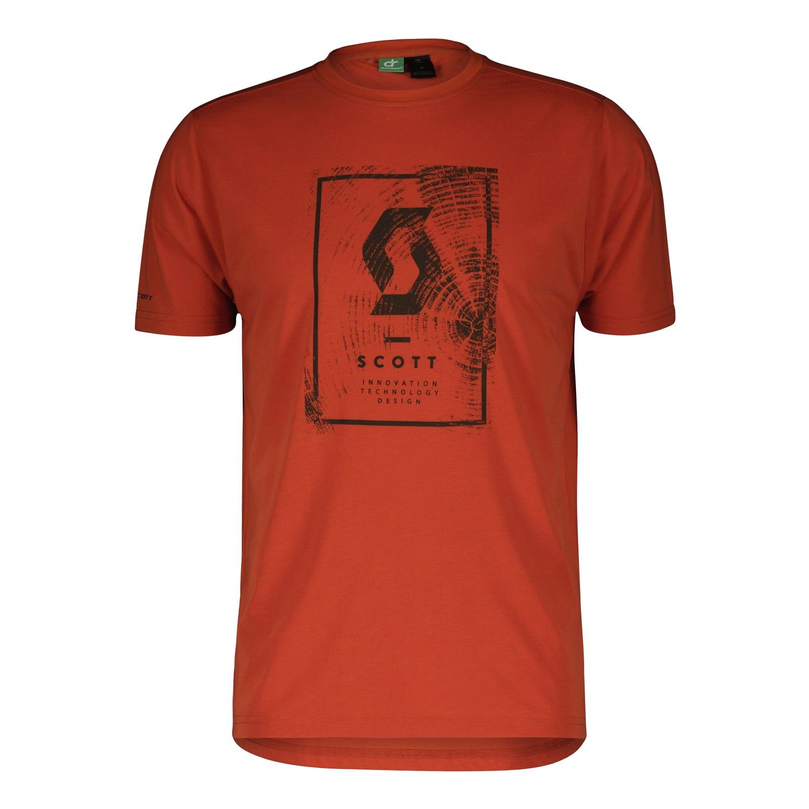 orange Brust auf braze Print 7539 mit der T-Shirt großem T-Shirt Defined Dri Scott