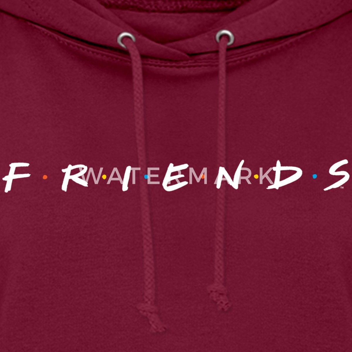 Spreadshirt Hoodie Friends Logo Damen Hoodie (1-tlg) günstig online kaufen
