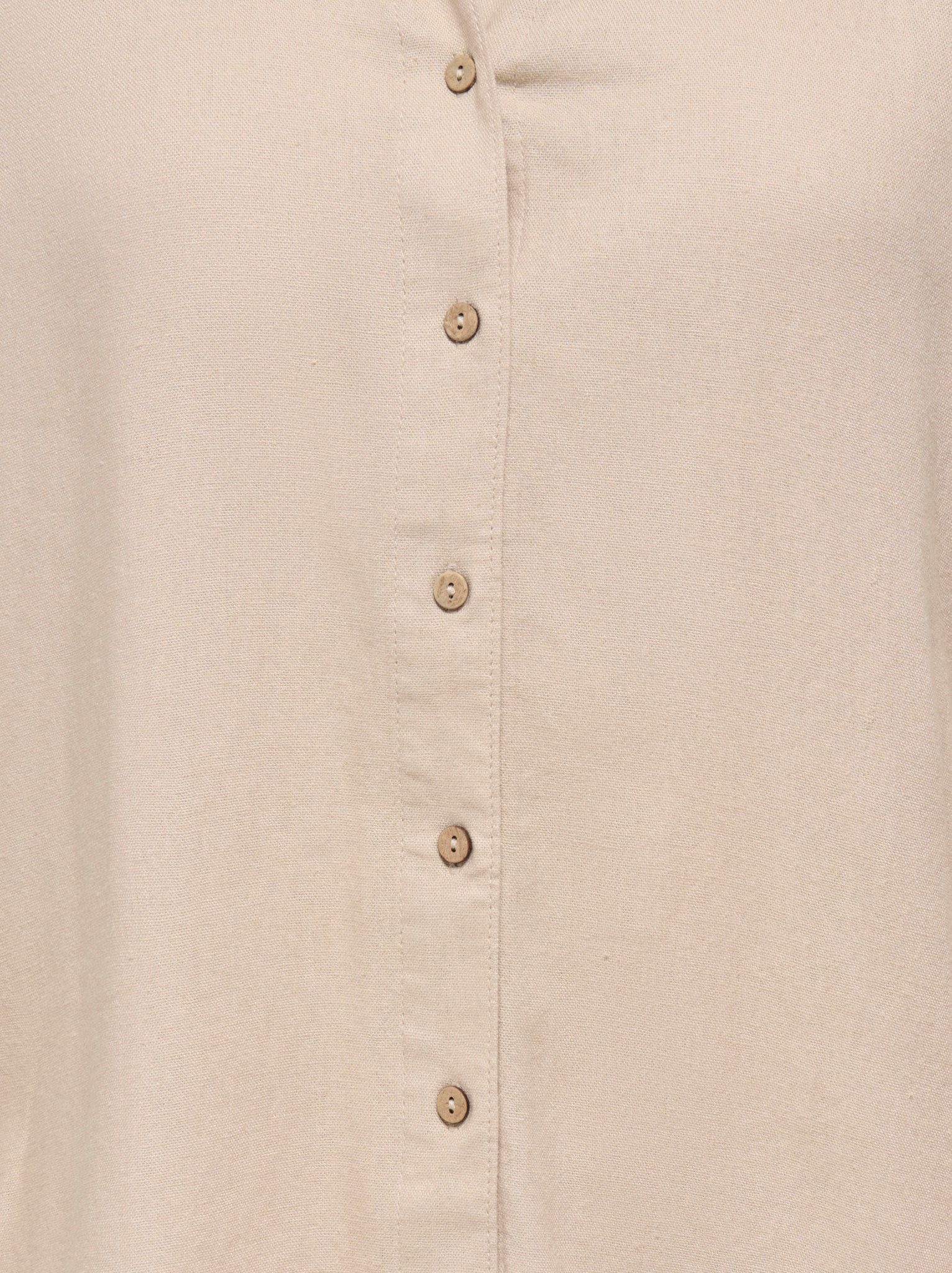 ONLY Hemdbluse ONLGOA 3/4 STRAP LINEN BL SHIRT CC PNT mit Leinen, umschlagbare Manschetten