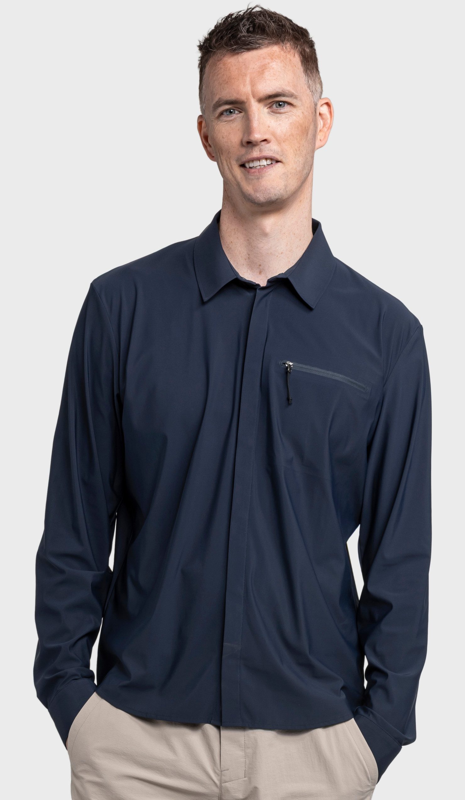 Schöffel Outdoorhemd Jersey Shirt Style Calmay MEN