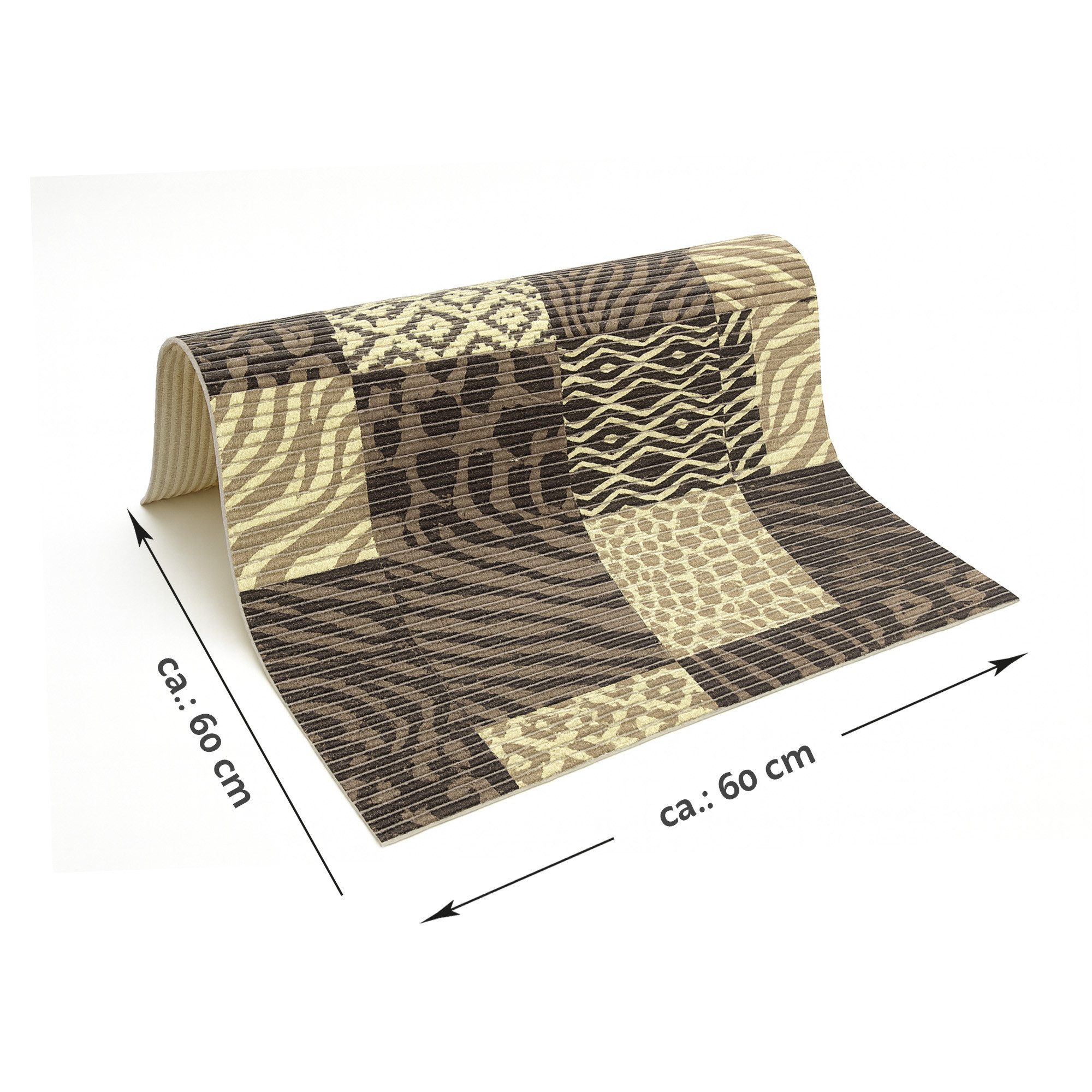 Bestlivings Waschmaschinenbezug Weichschaummatte 60x60cm, 4,5mm stark, Anti-Rusch, waschbar bei 40 °C, pflegeleicht, hygienisch