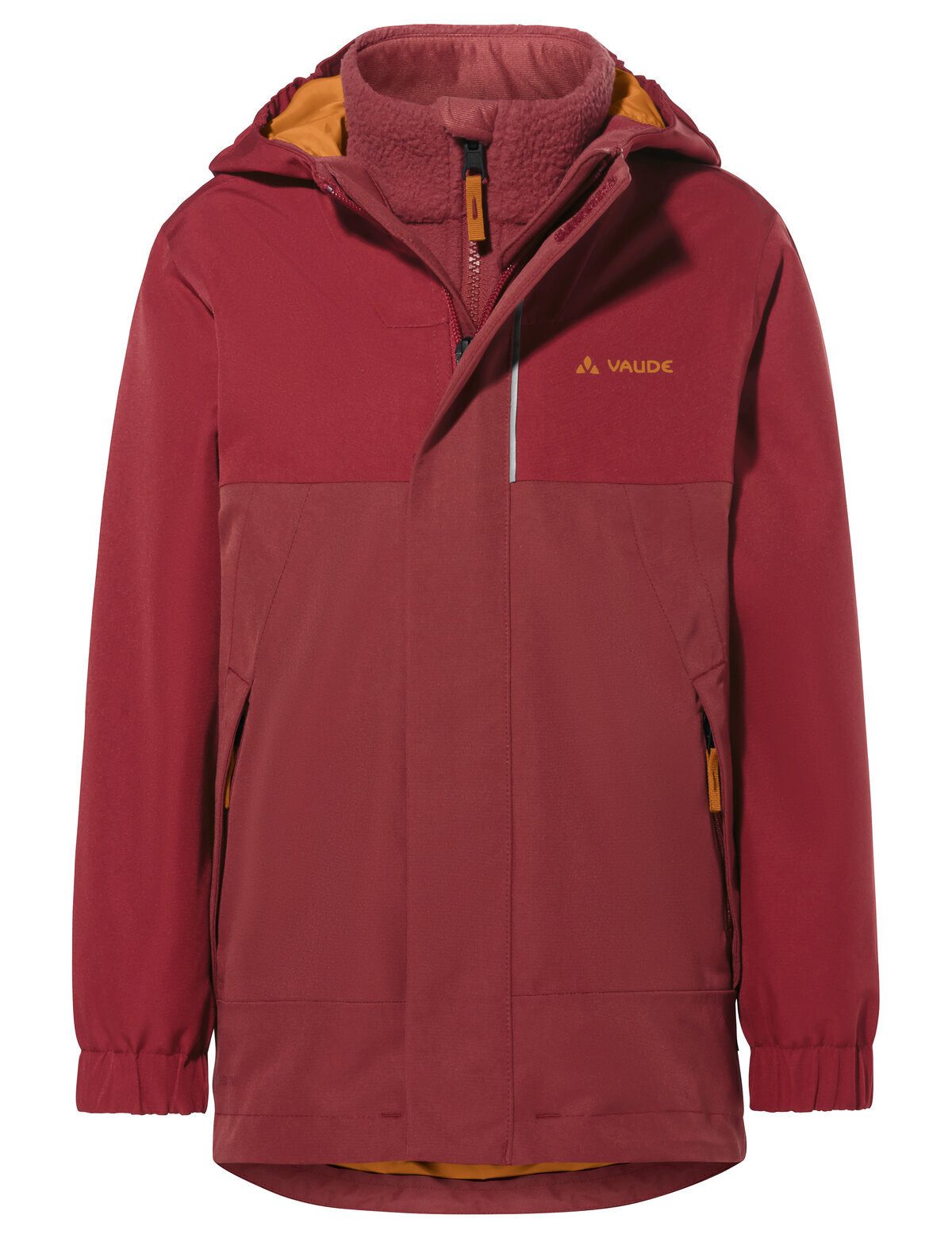 VAUDE 3-in-1-Funktionsjacke Kids Caprea 3in1 Jacket Doppeljacke für Alltag, Waldkindergarten und Wandern