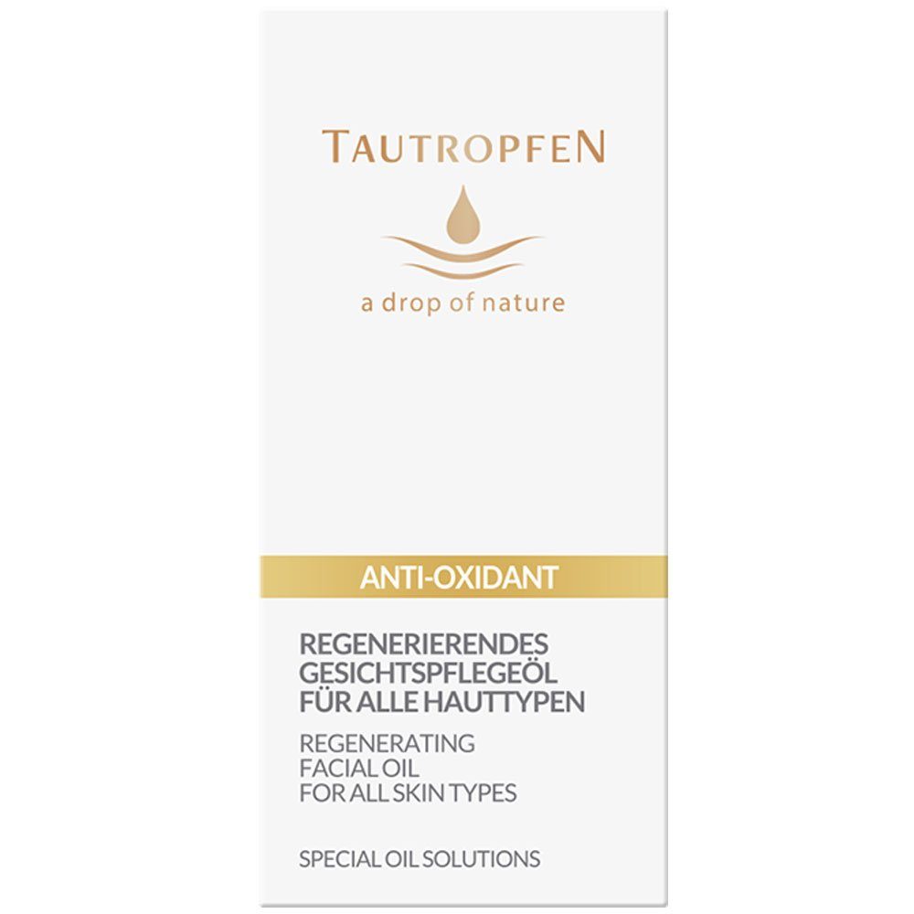 Tautropfen Gesichtspflege Regenerierendes Gesichtspflegeöl, 15 ml