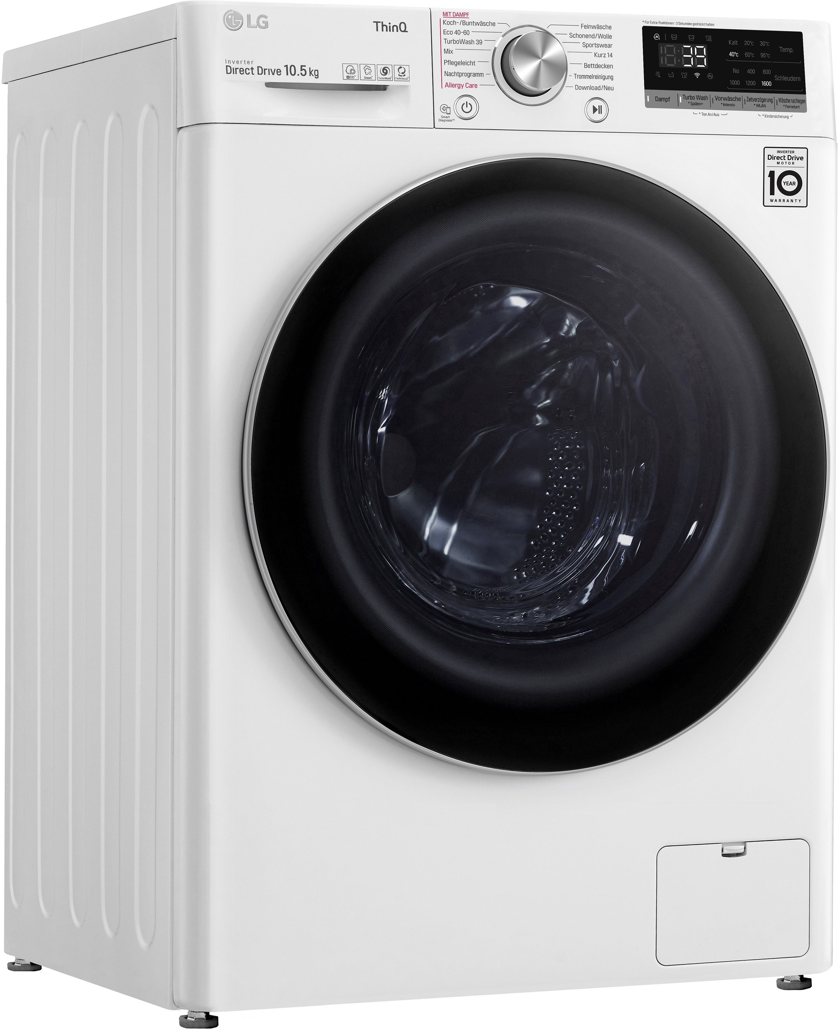 LG Waschmaschine F6WV710P1, 10,5 kg, 1600 U/min | OTTO