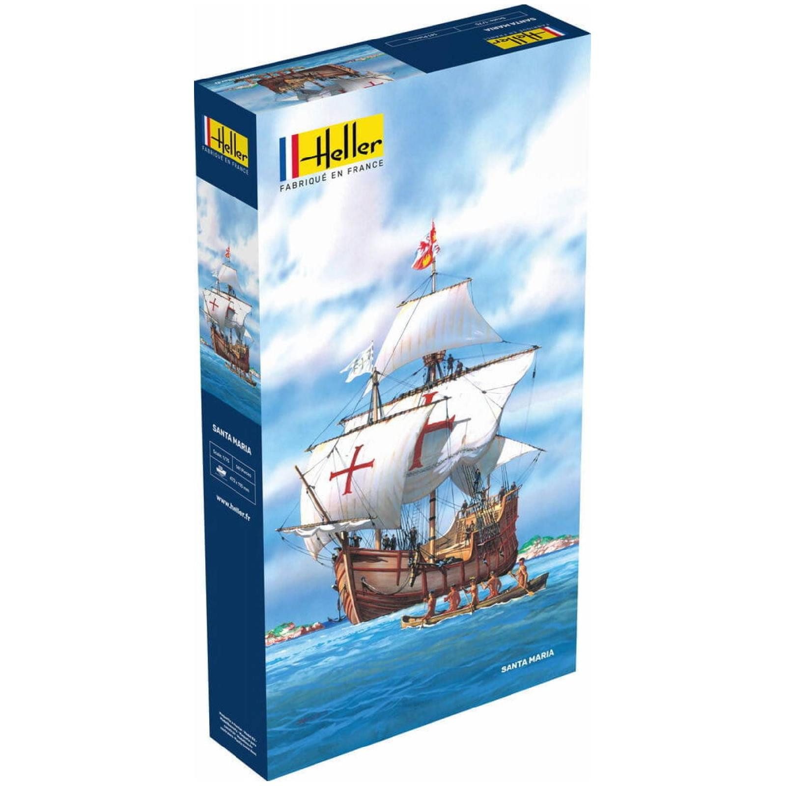 Heller Modellbausatz SANTA MARIA / 1:75, Maßstab 1:75