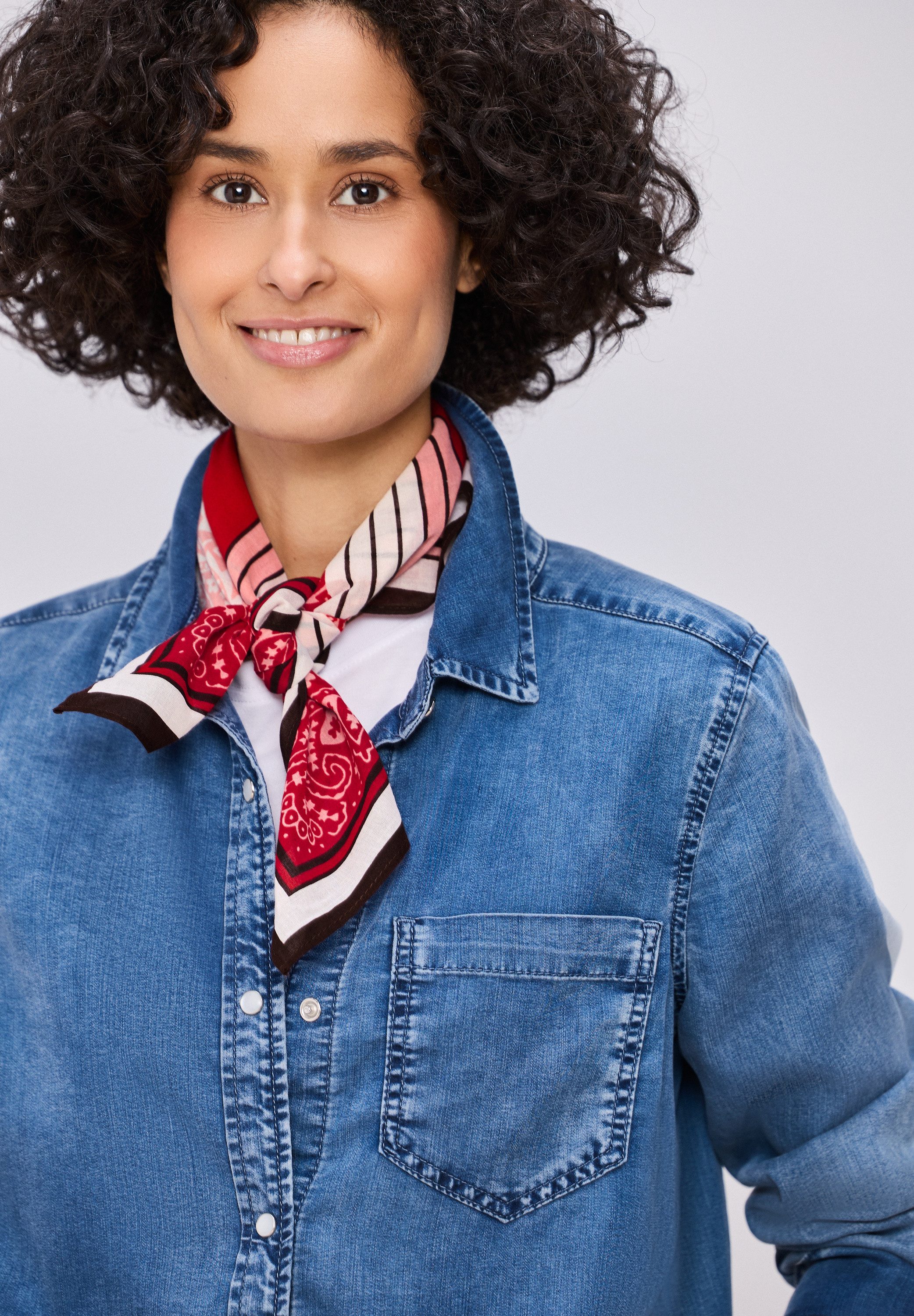 STREET ONE Halstuch, mit grafischem Muster