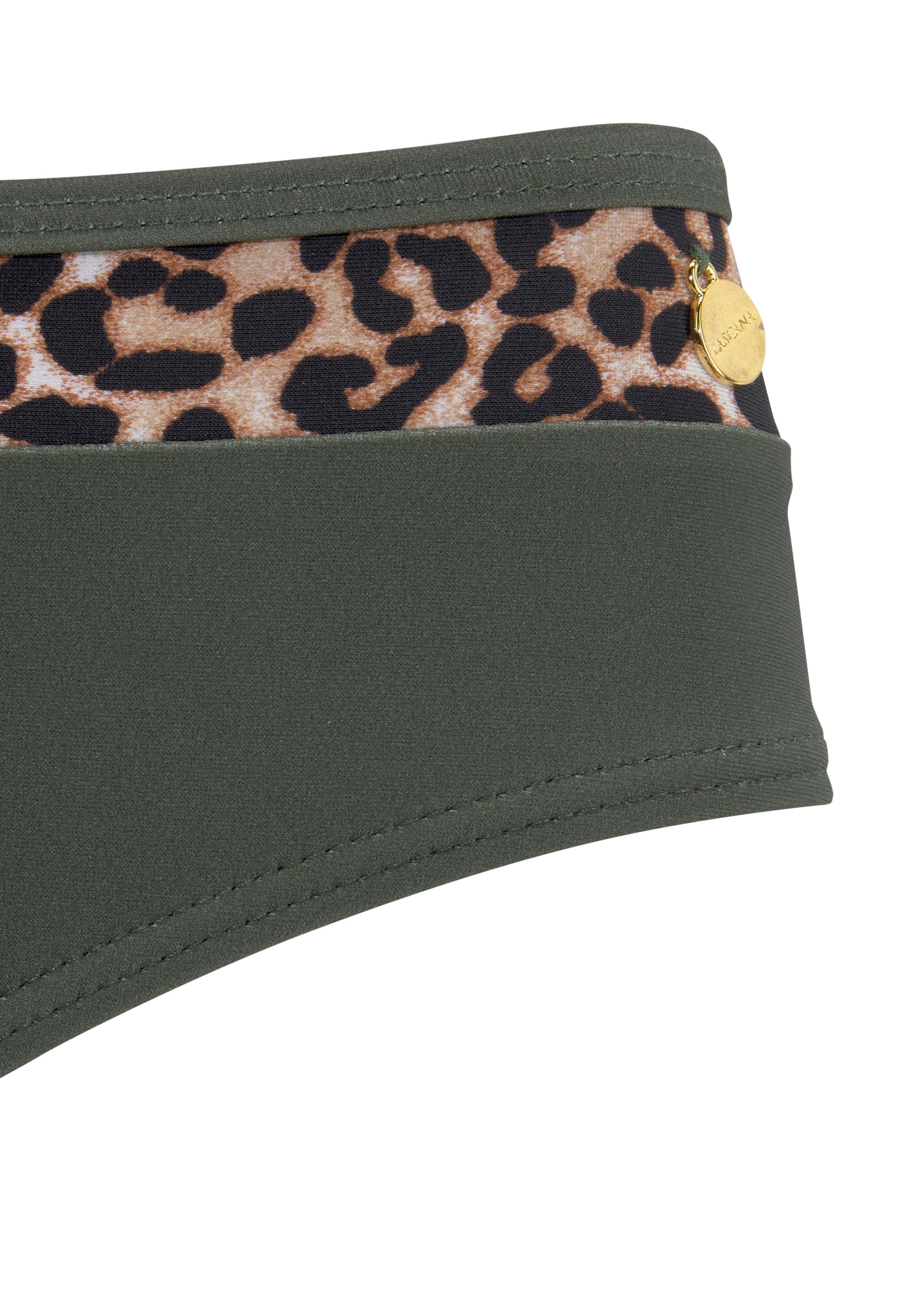 LASCANA Bikini-Hose Adelin mit bedruckten Einsätzen