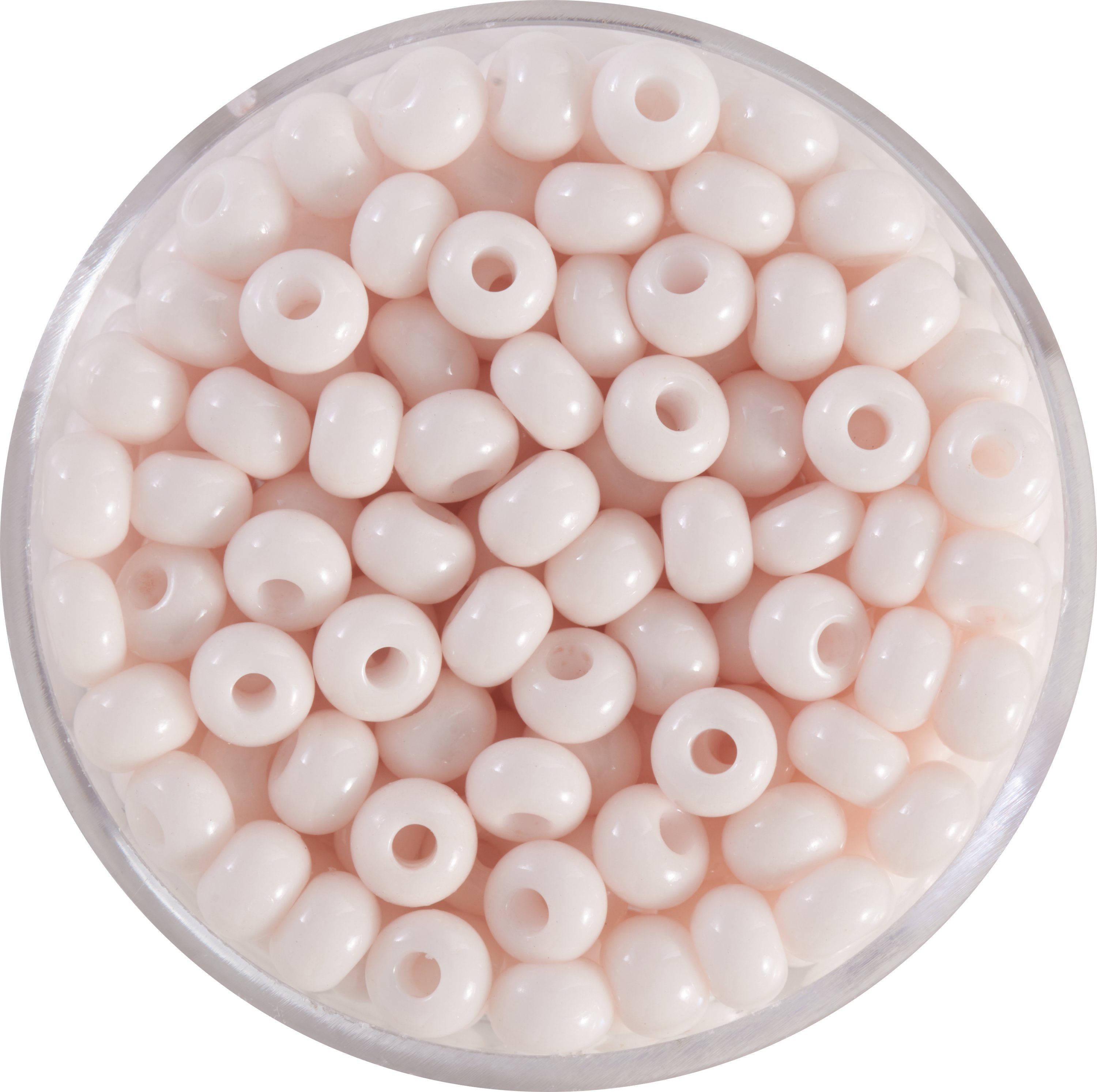 Pracht Bastelperlen Rocailles, satte Farben, 4,5 mm