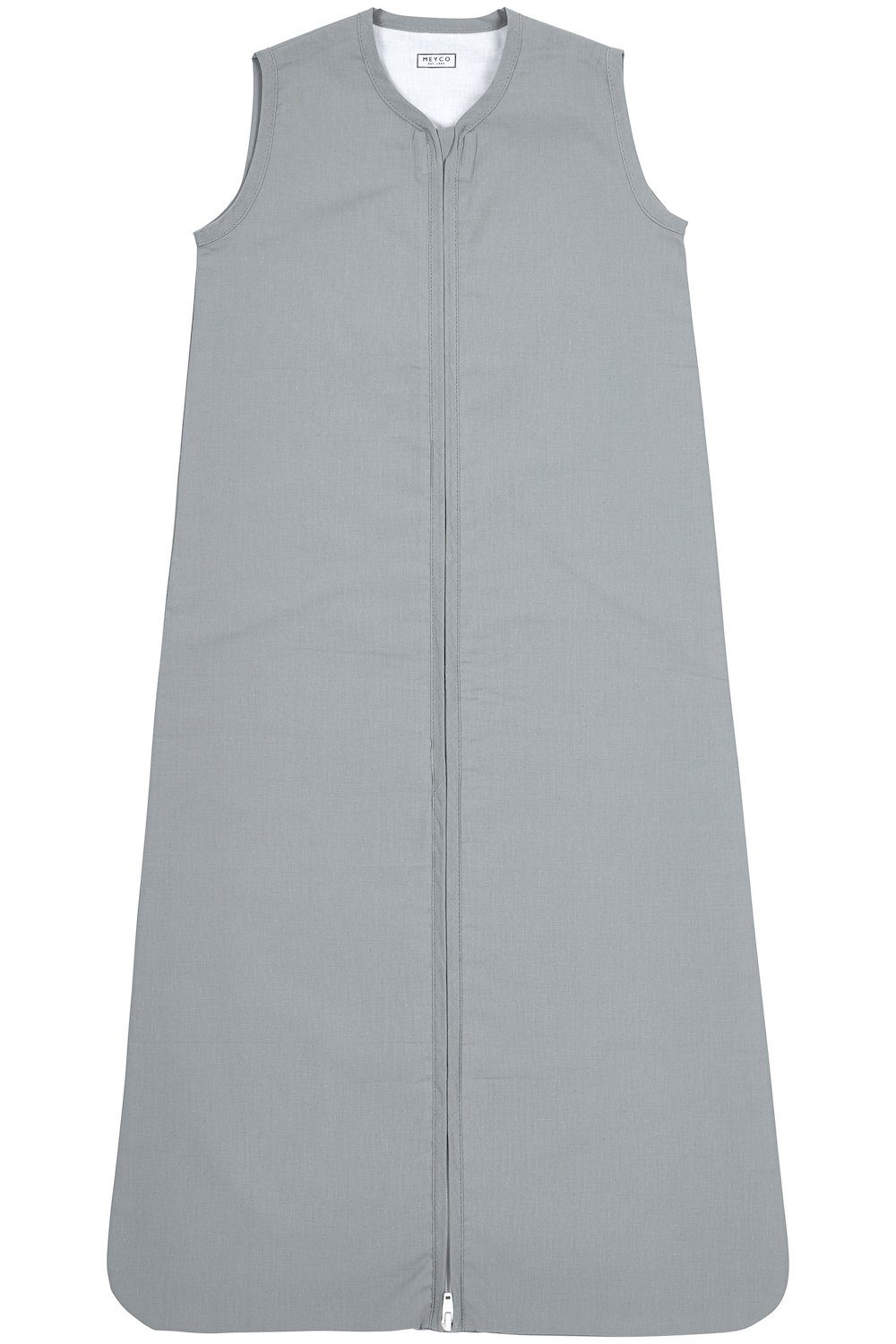 Meyco Baby Babyschlafsack Uni Grey (1 tlg), 70cm | Schlafsäcke