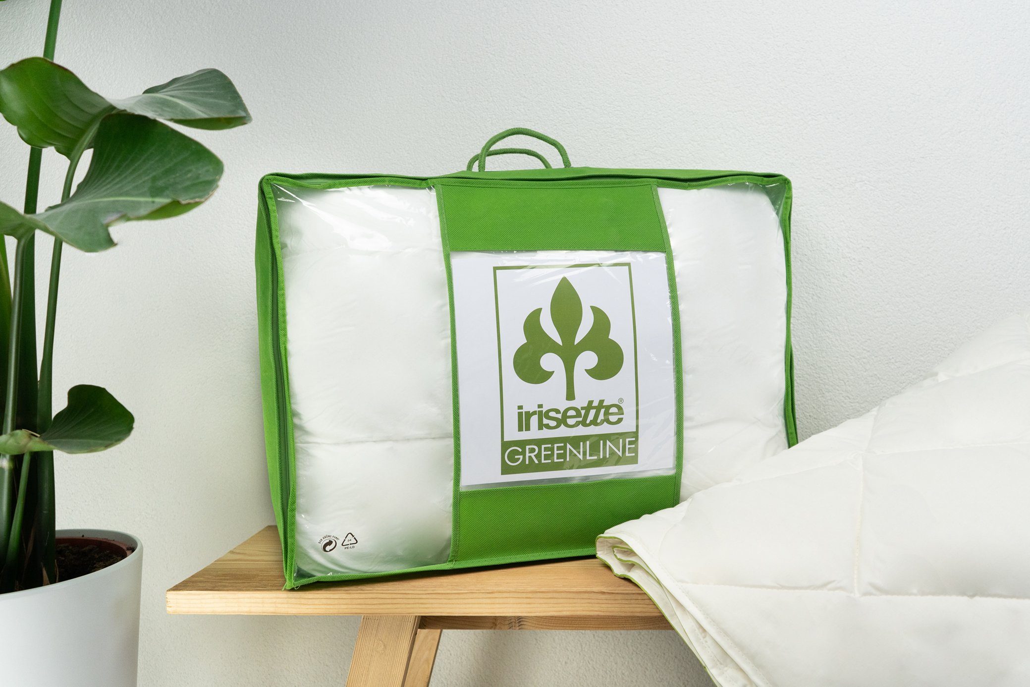 irisette GREENLINE Baumwollbettdecke Sommersteppbett Irisette Greenline Baumwolle, Füllung: 100% Baumwolle, Bezug: 100% Baumwolle aus kontrolliert biologischem  – Bild 5 von 5