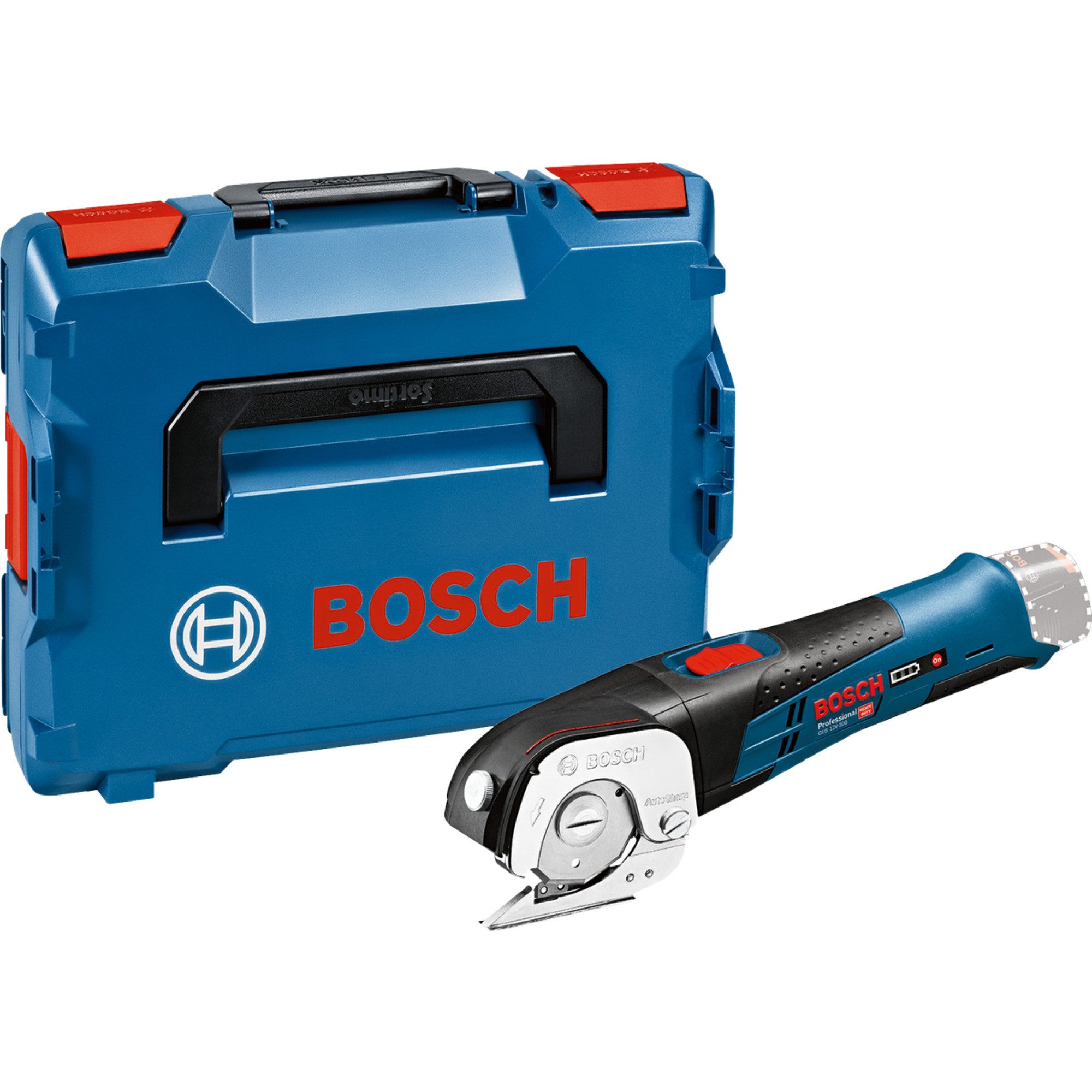 Bosch Professional Akku-Universalschere Bosch Professional Akku-Universalschere GUS, ohne Akku und Ladegerät, L-BOXX
