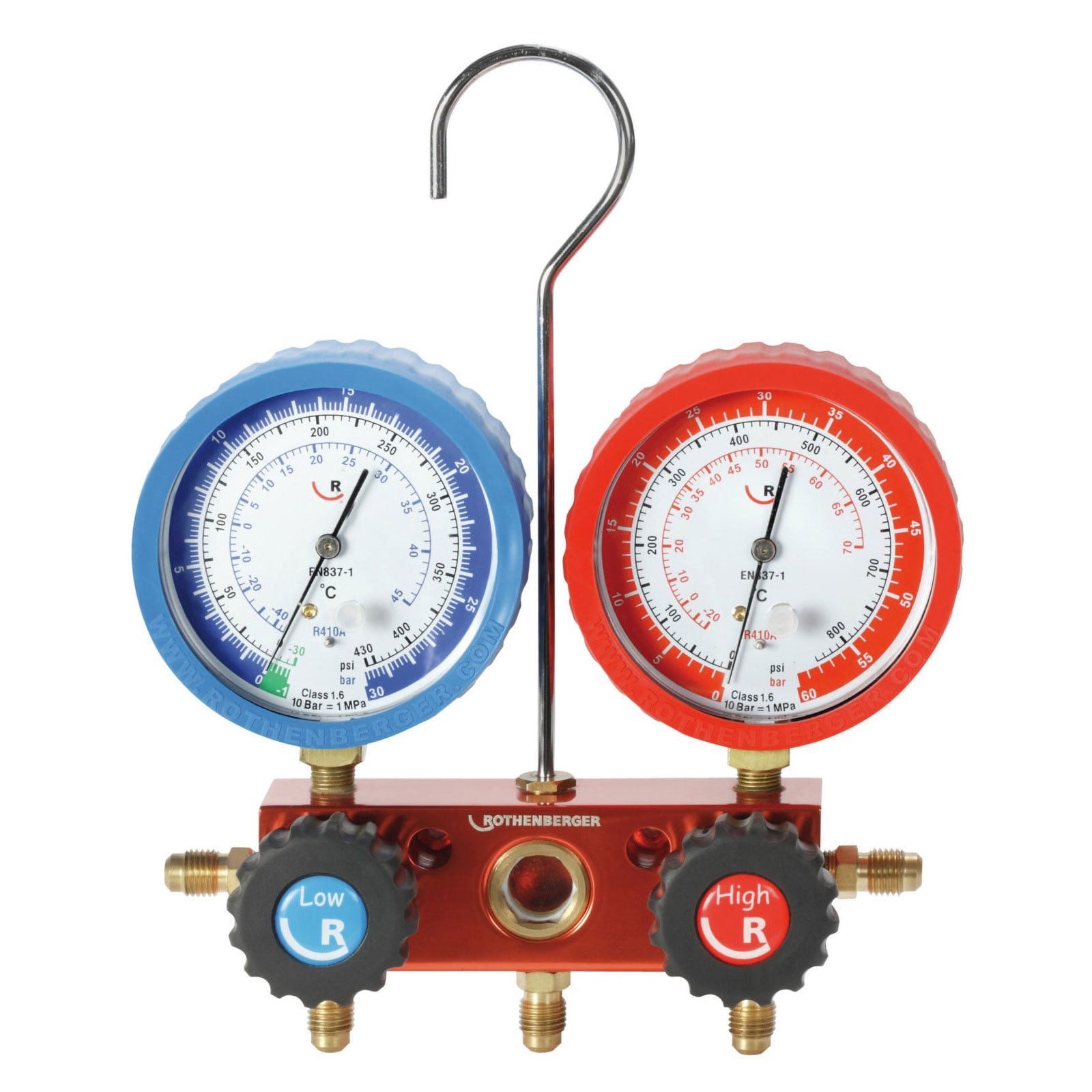 Rothenberger Kältemittel ROTHENBERGER Monteurhilfe-Set 2-Wege Standard, R410A - 170607